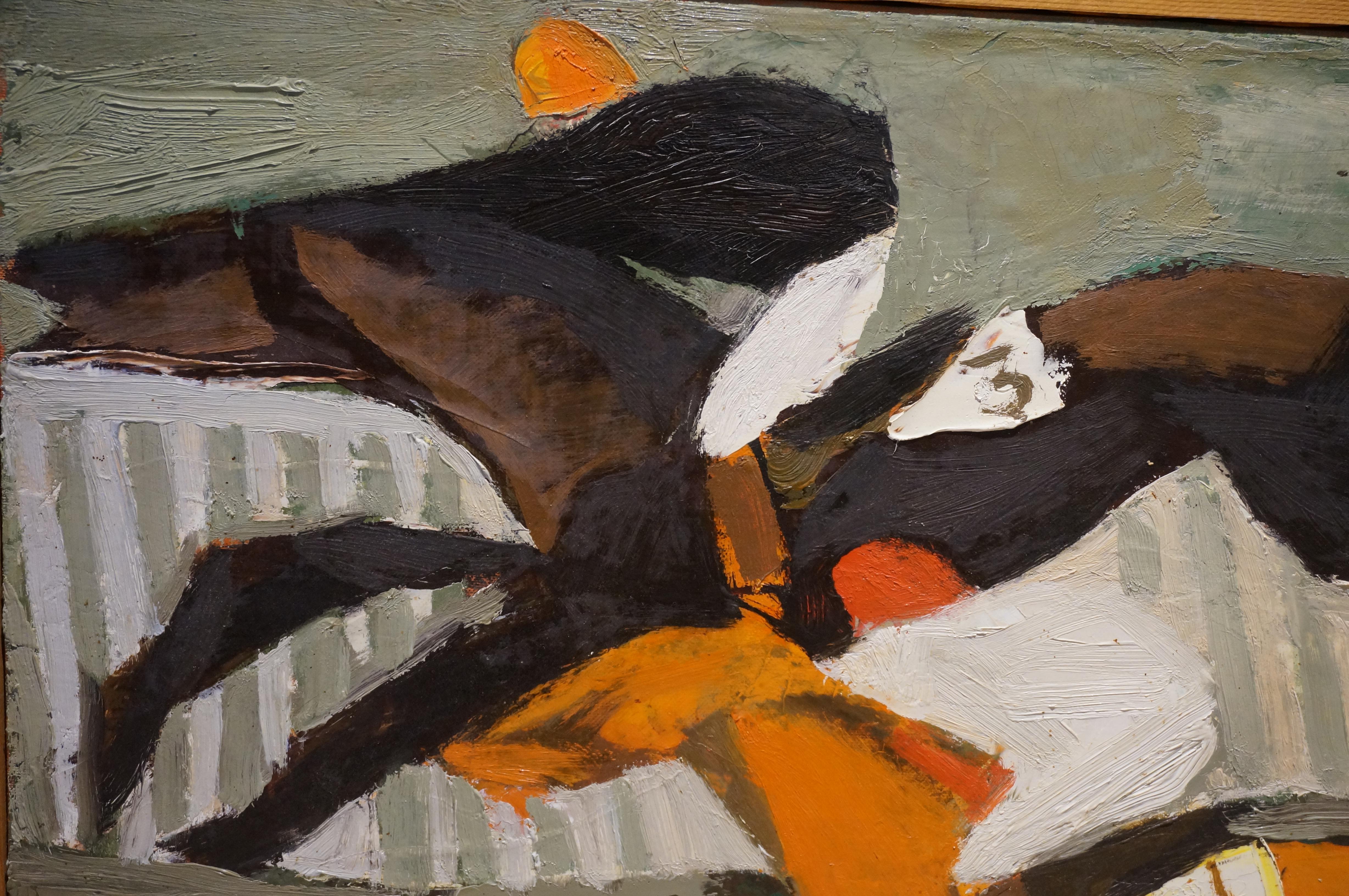 Reinald van Lamsweerde (1932 - 2005), 'Fantini',  Olio su tela 5