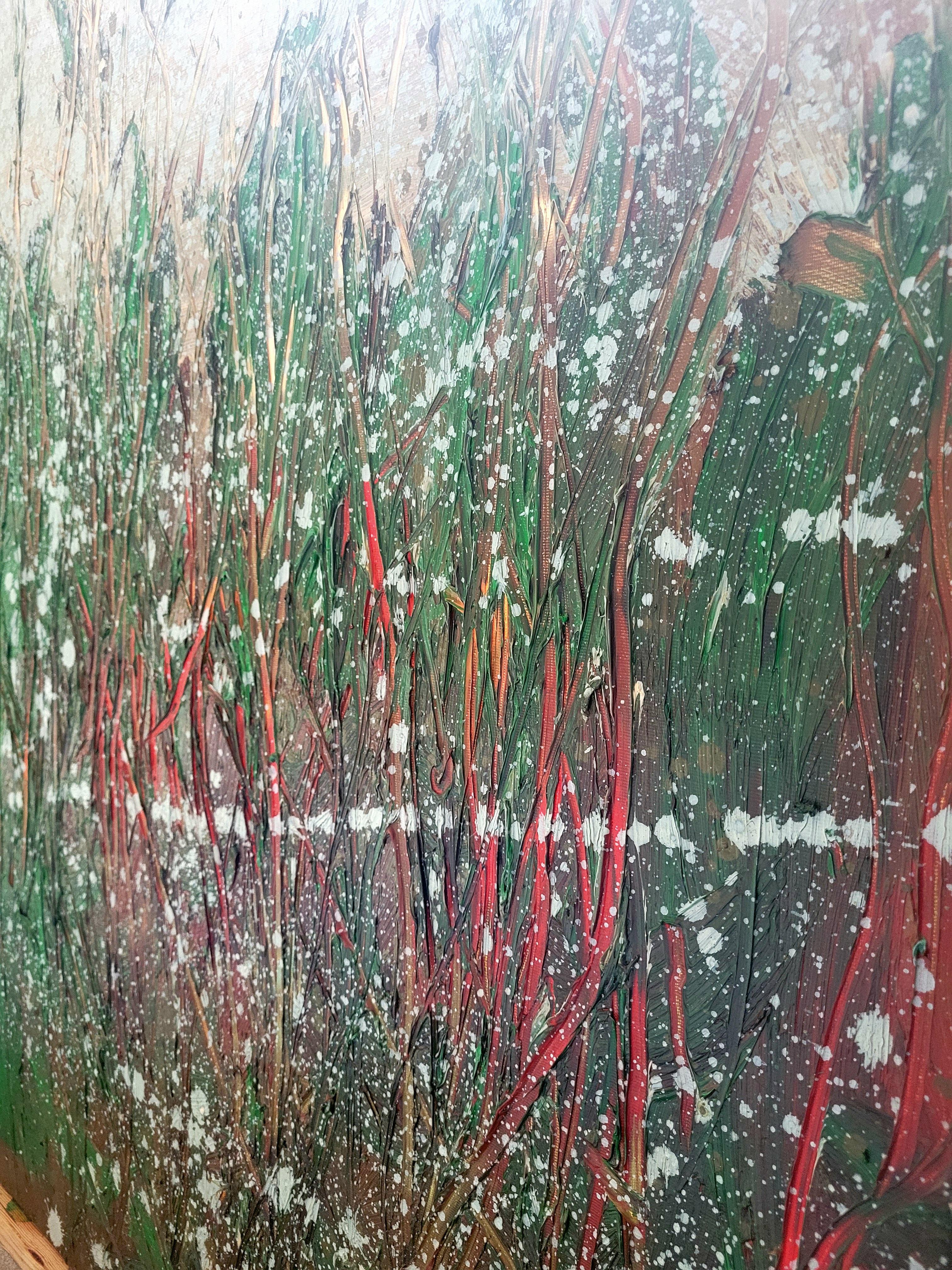 Reiner Heidorn è un pittore tedesco contemporaneo autodidatta noto per i suoi monumentali dipinti astratti a olio che dissolvono i confini tra umanità e natura. Lavorando nel suo studio vicino a Monaco, ha sviluppato una tecnica unica chiamata