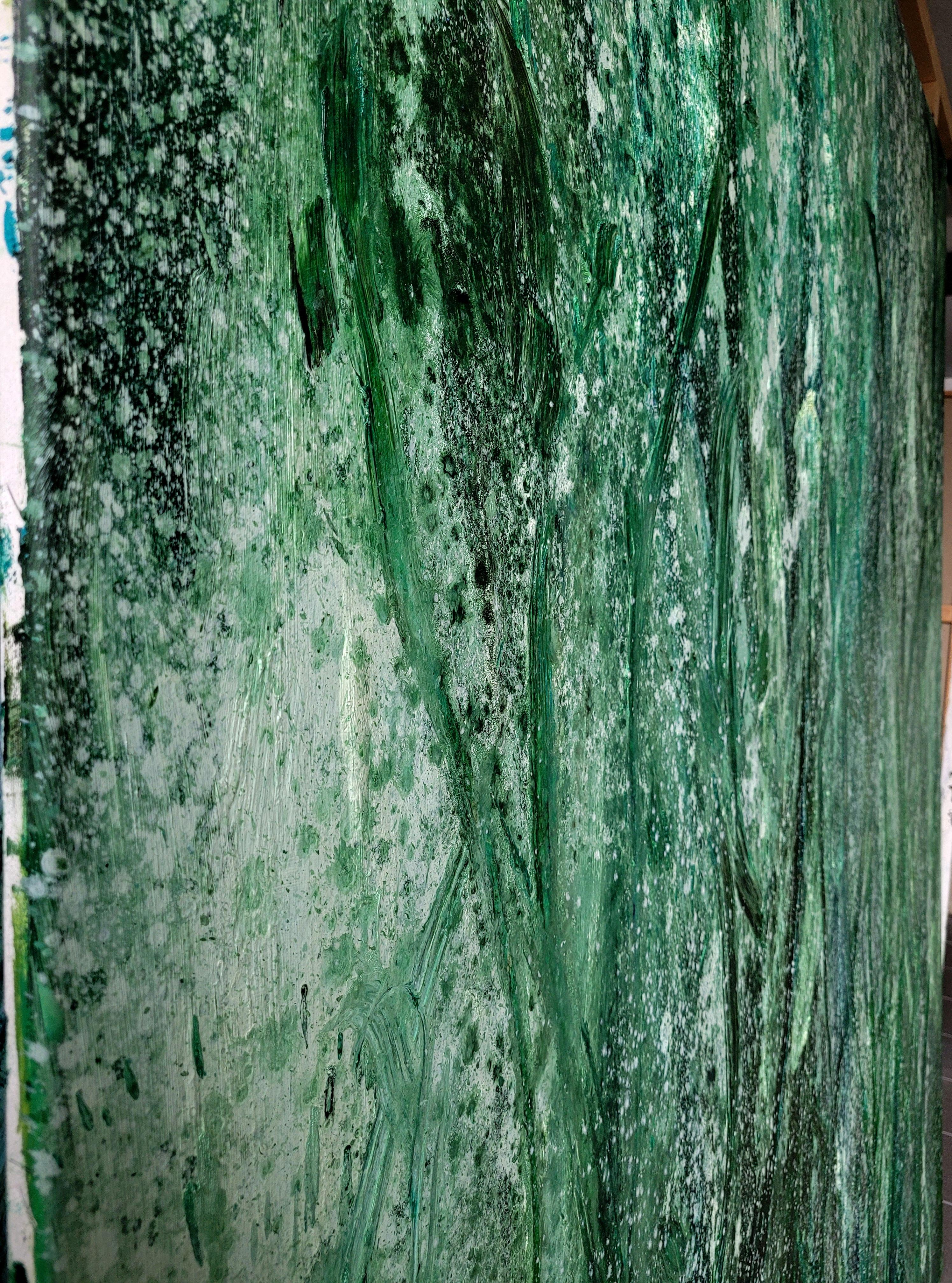 Grasswater (Abstract Painting) For Sale 4