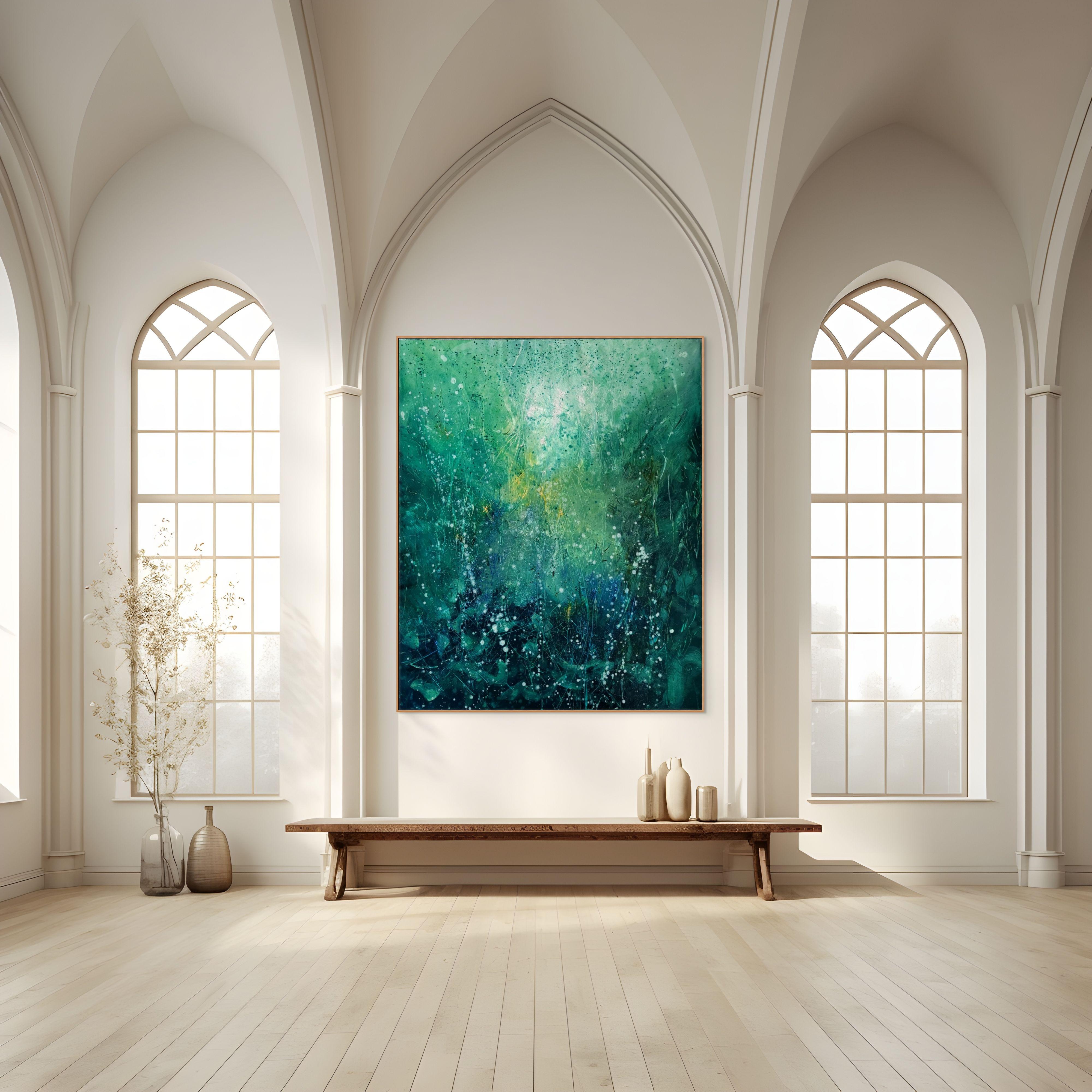 Innocence of propagation (Abstract Painting) For Sale 1