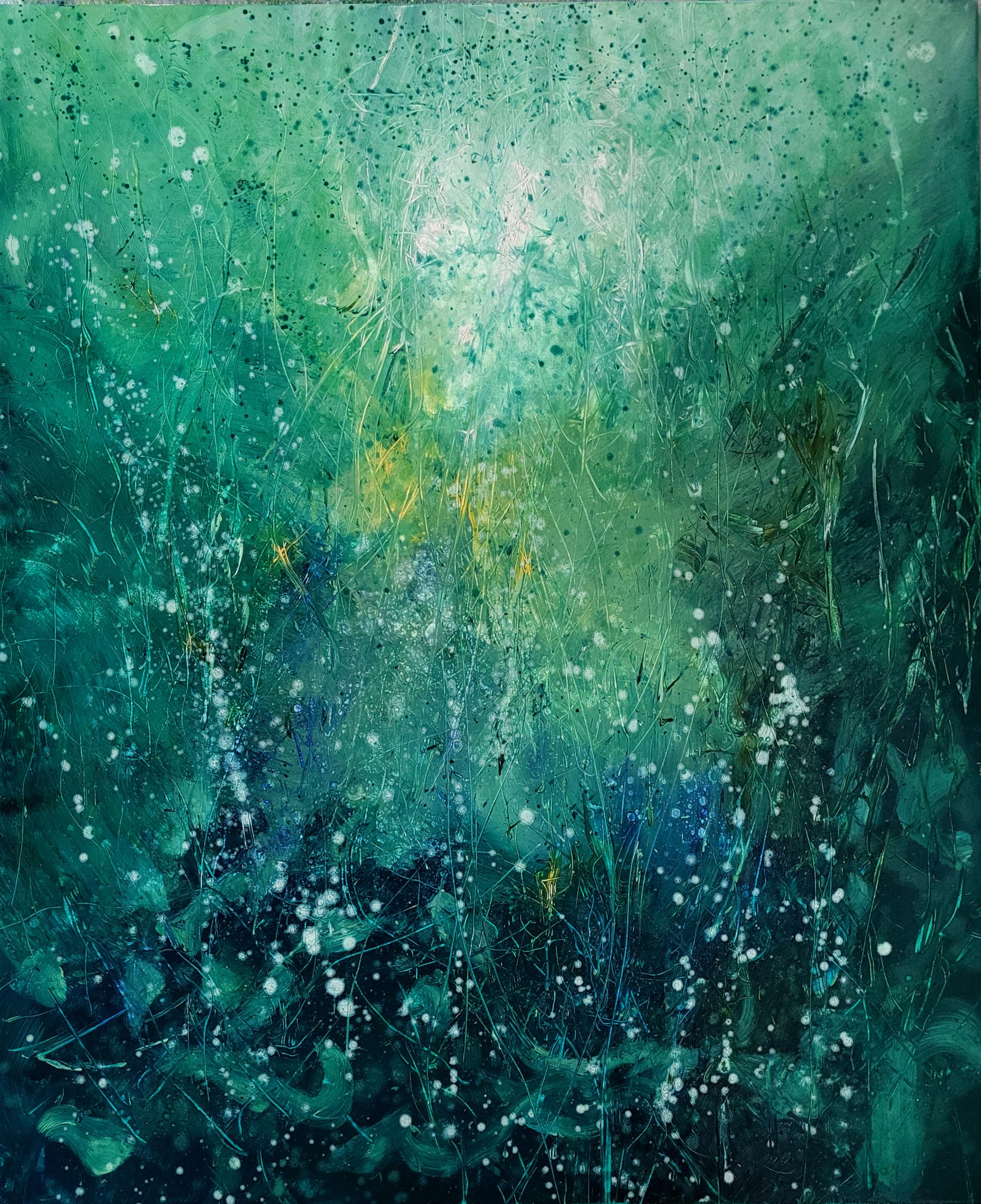 Innocence of propagation (Abstract Painting) For Sale 3