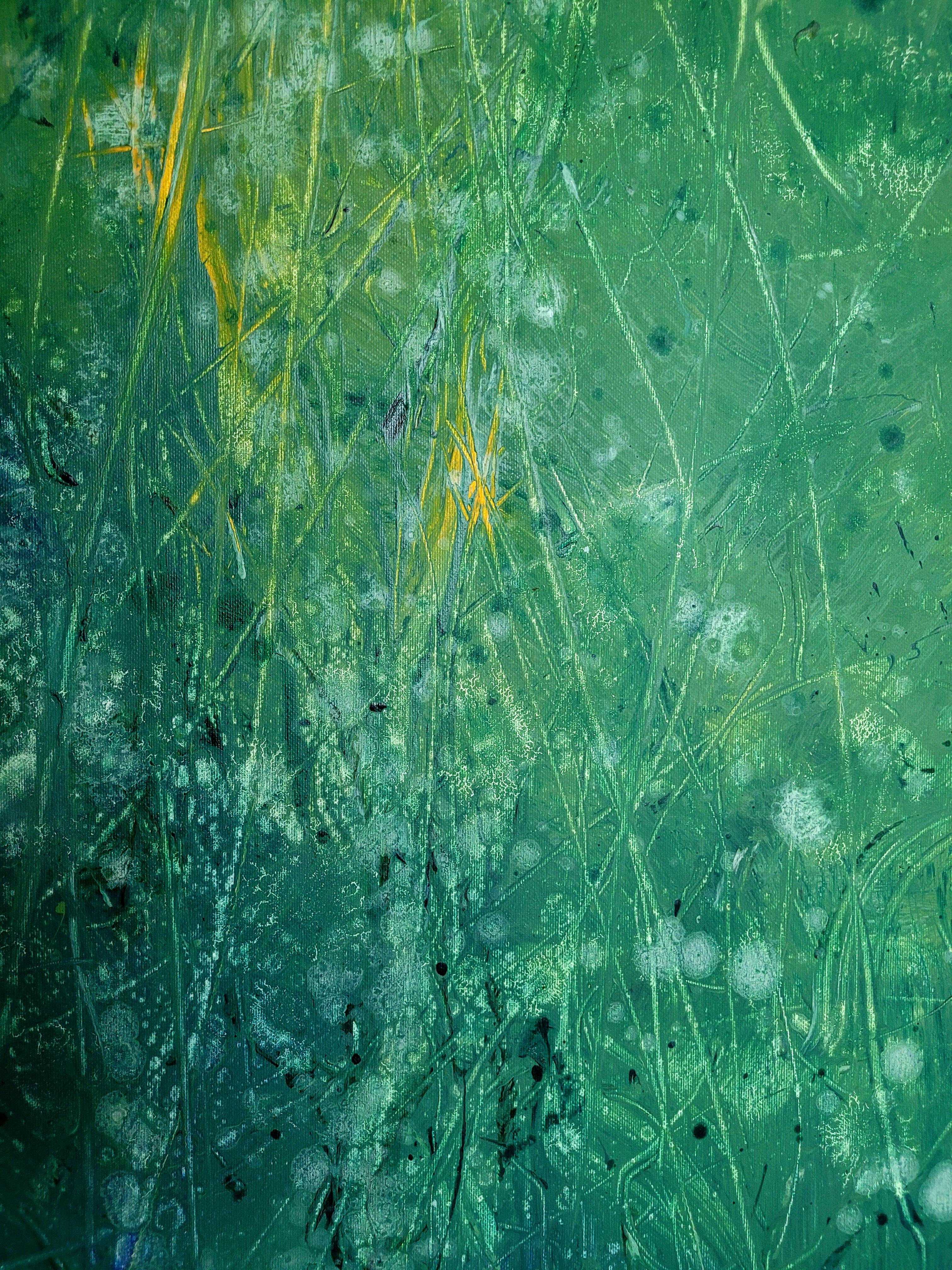 Innocence of propagation (Abstract Painting) For Sale 5