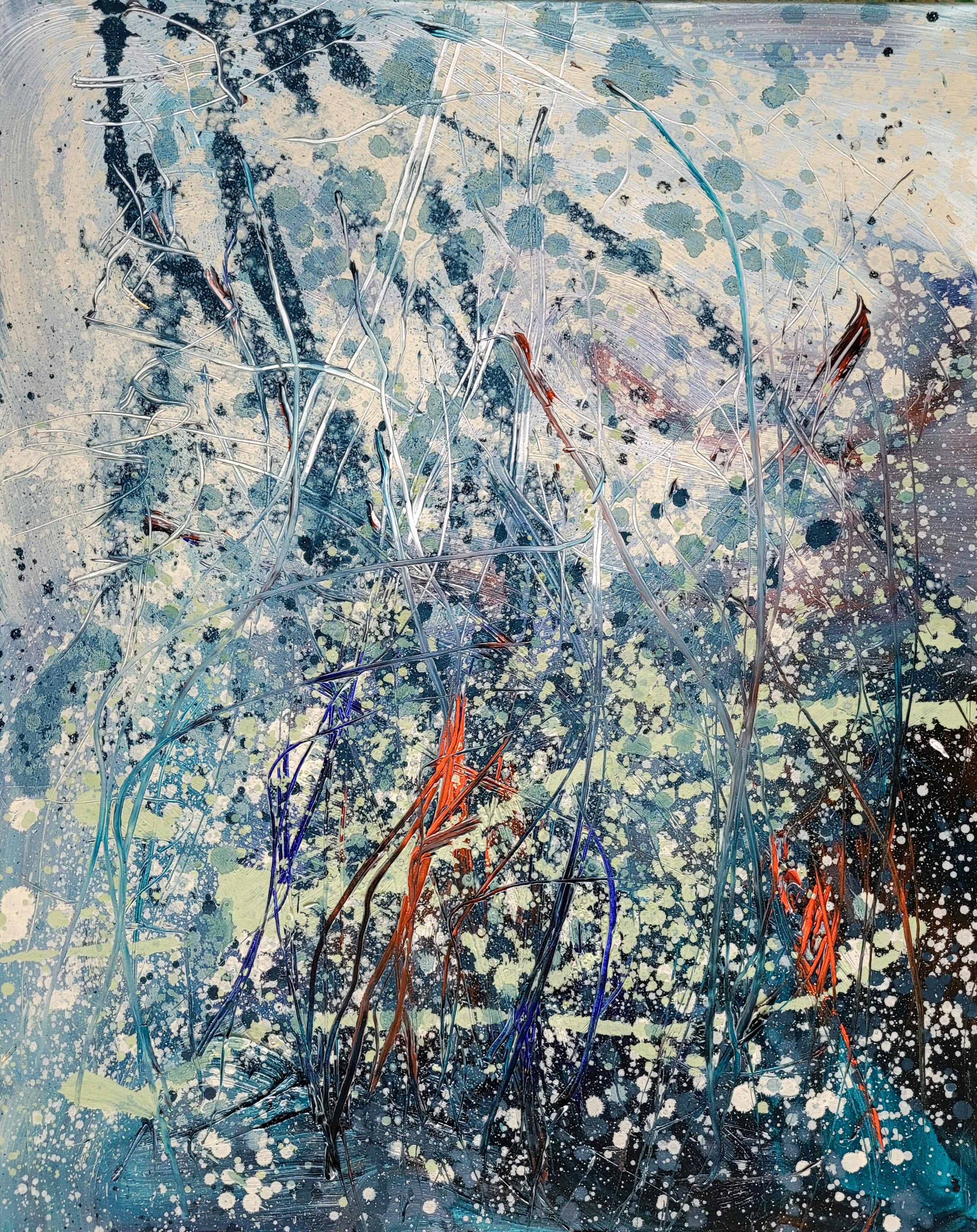 Lush damp 2 (Abstract Painting) For Sale 3