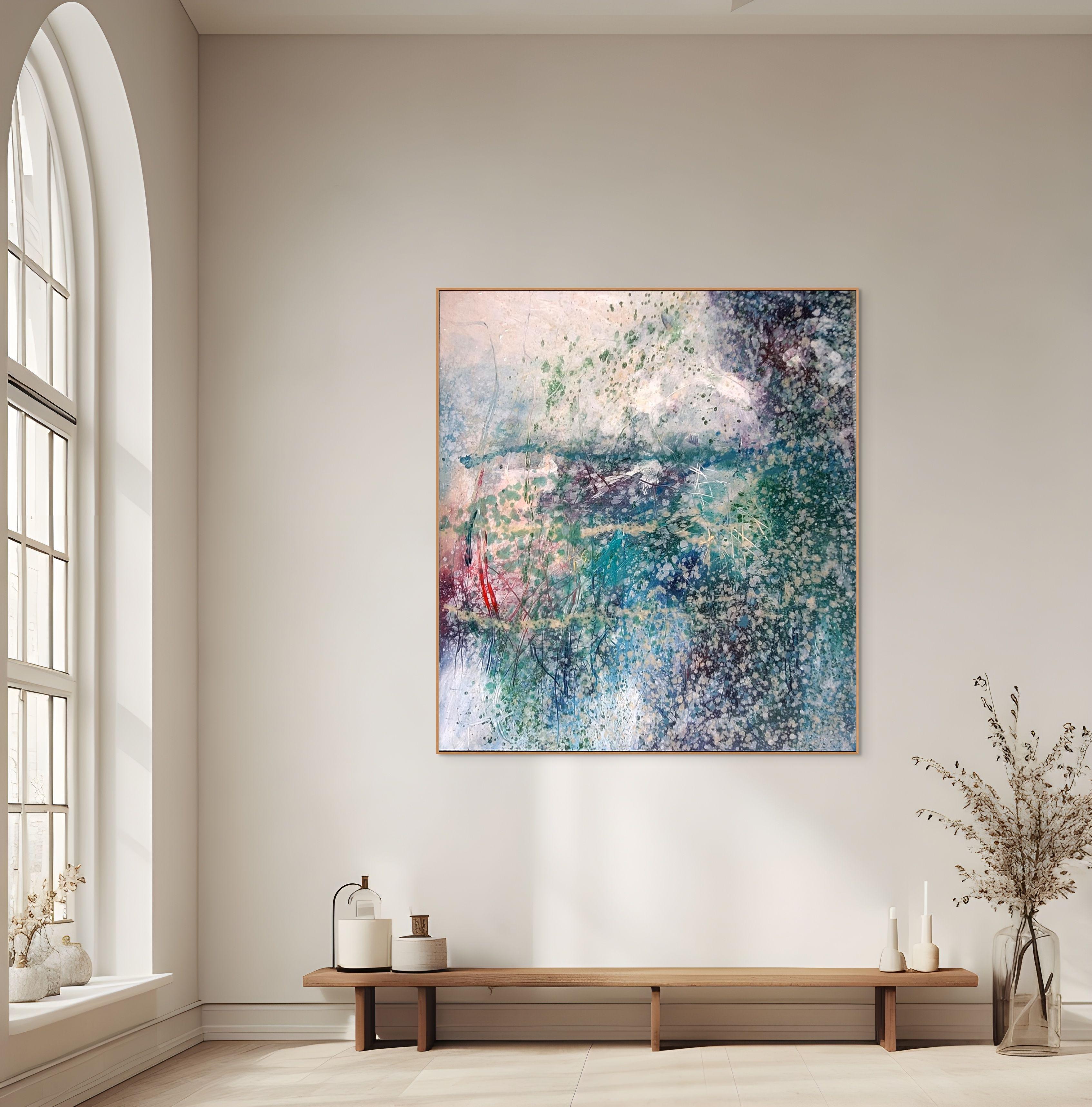 New balance (Abstract Painting) For Sale 1