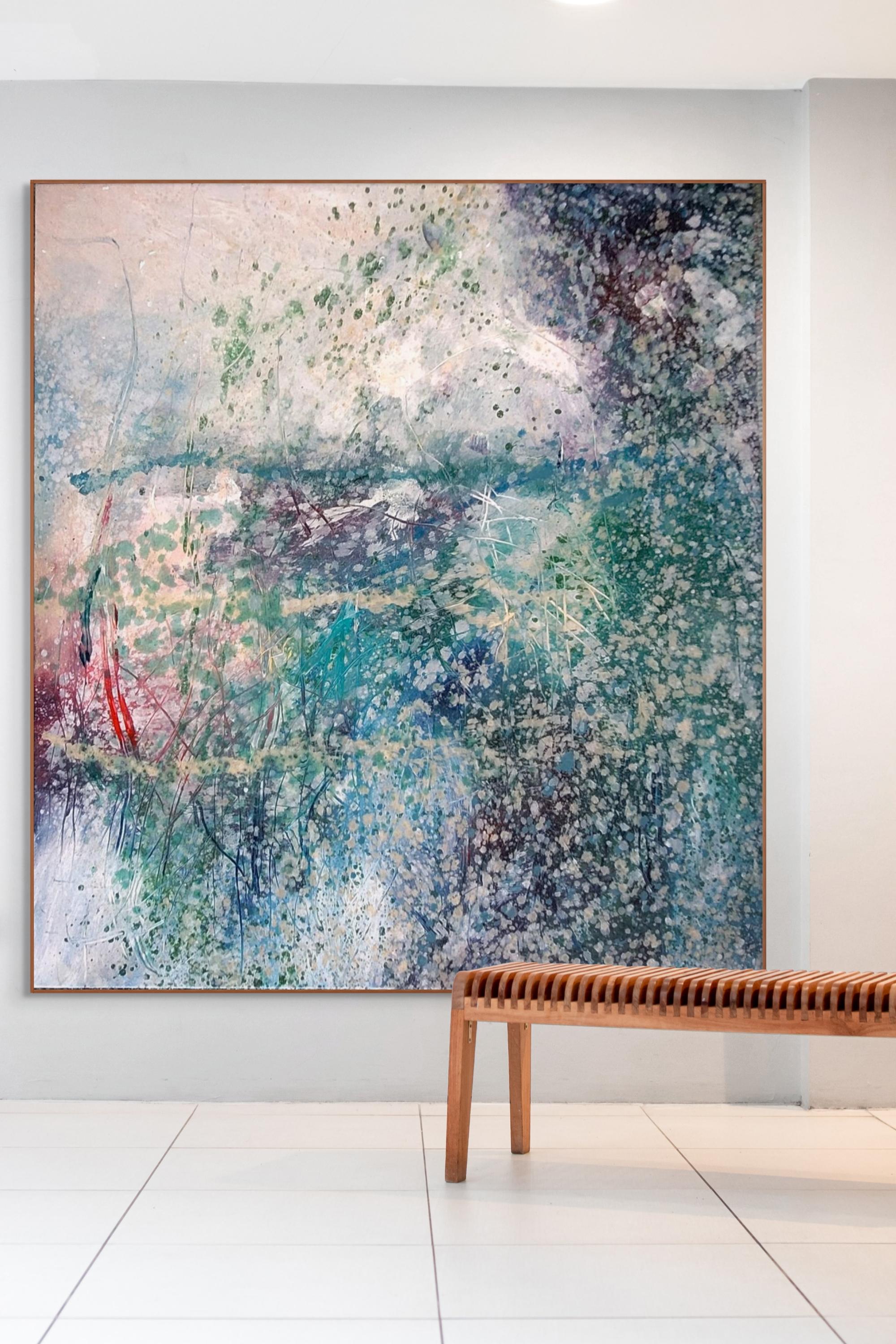 New balance (Abstract Painting) For Sale 2