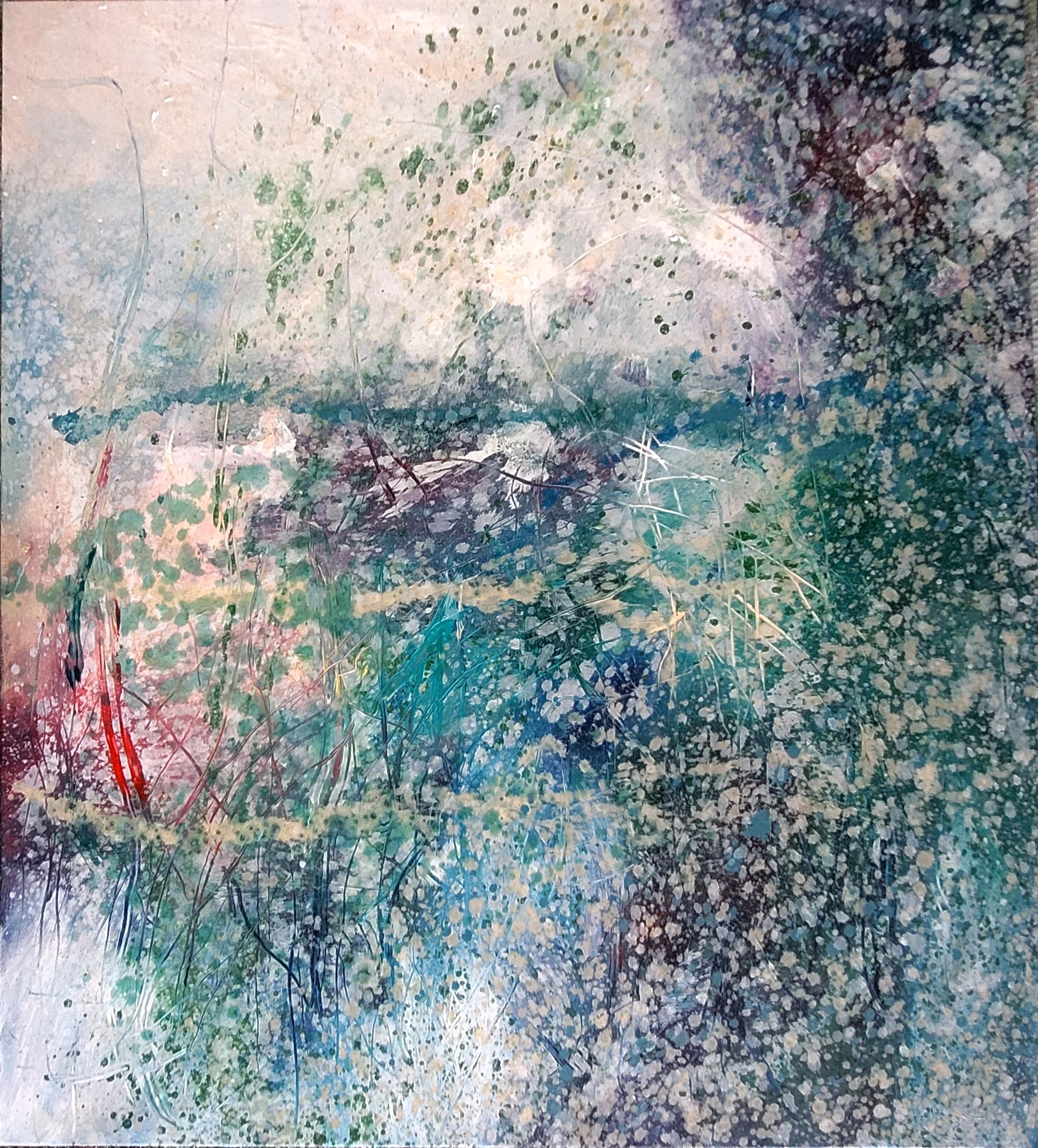 New balance (Abstract Painting) For Sale 3