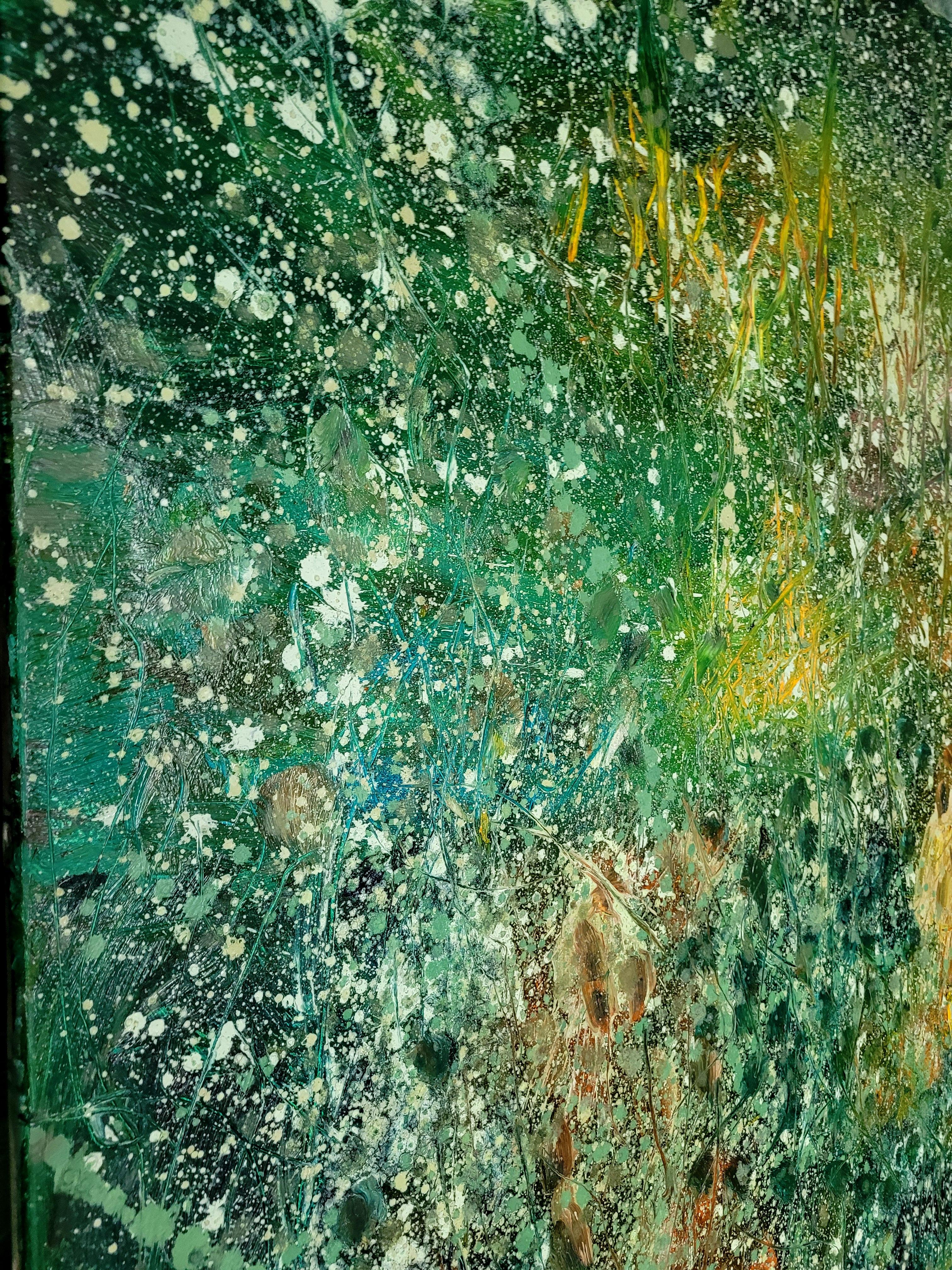 Richgarden (Abstrakte Malerei) im Angebot 1