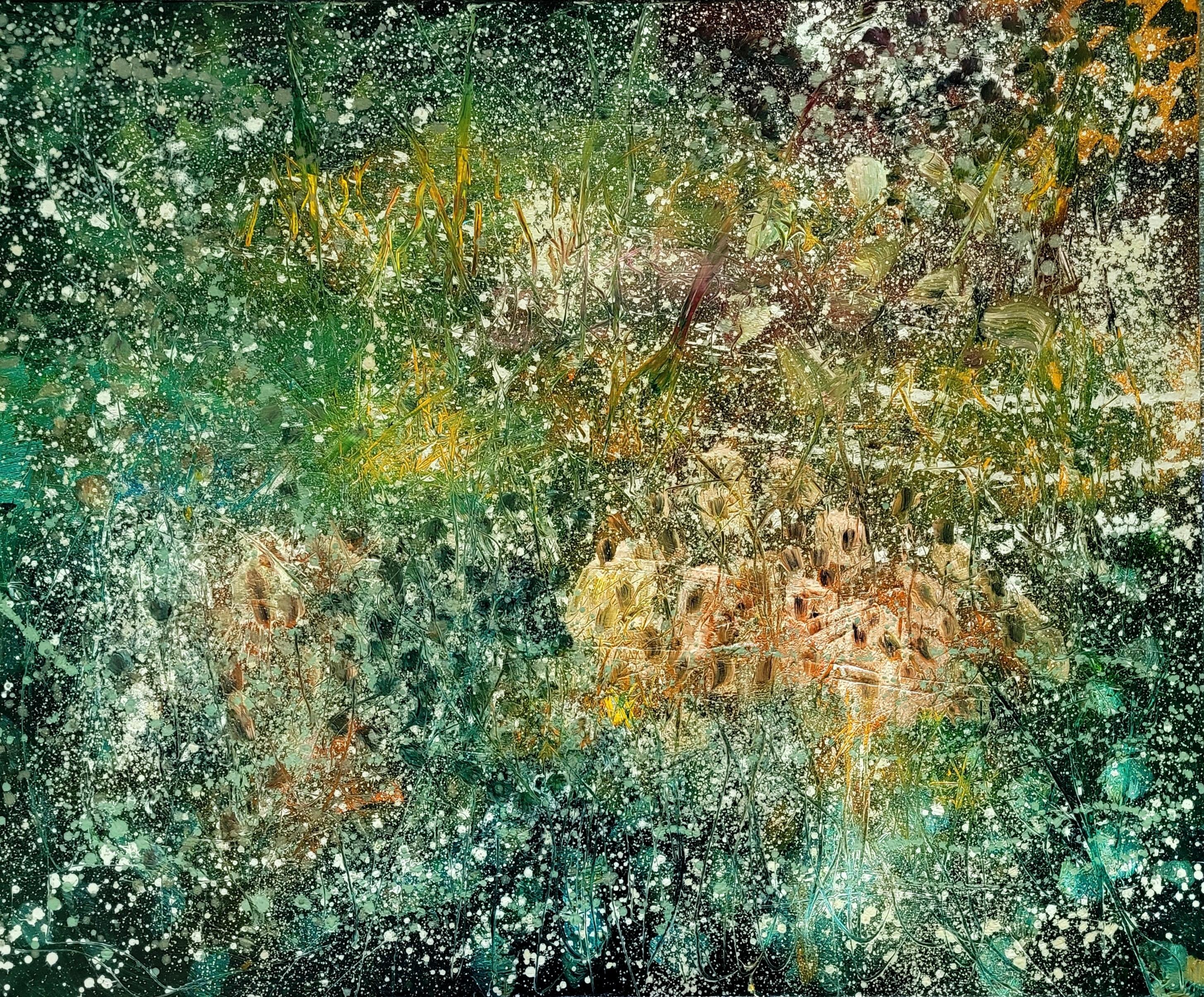 Richgarden (Abstrakte Malerei) im Angebot 3