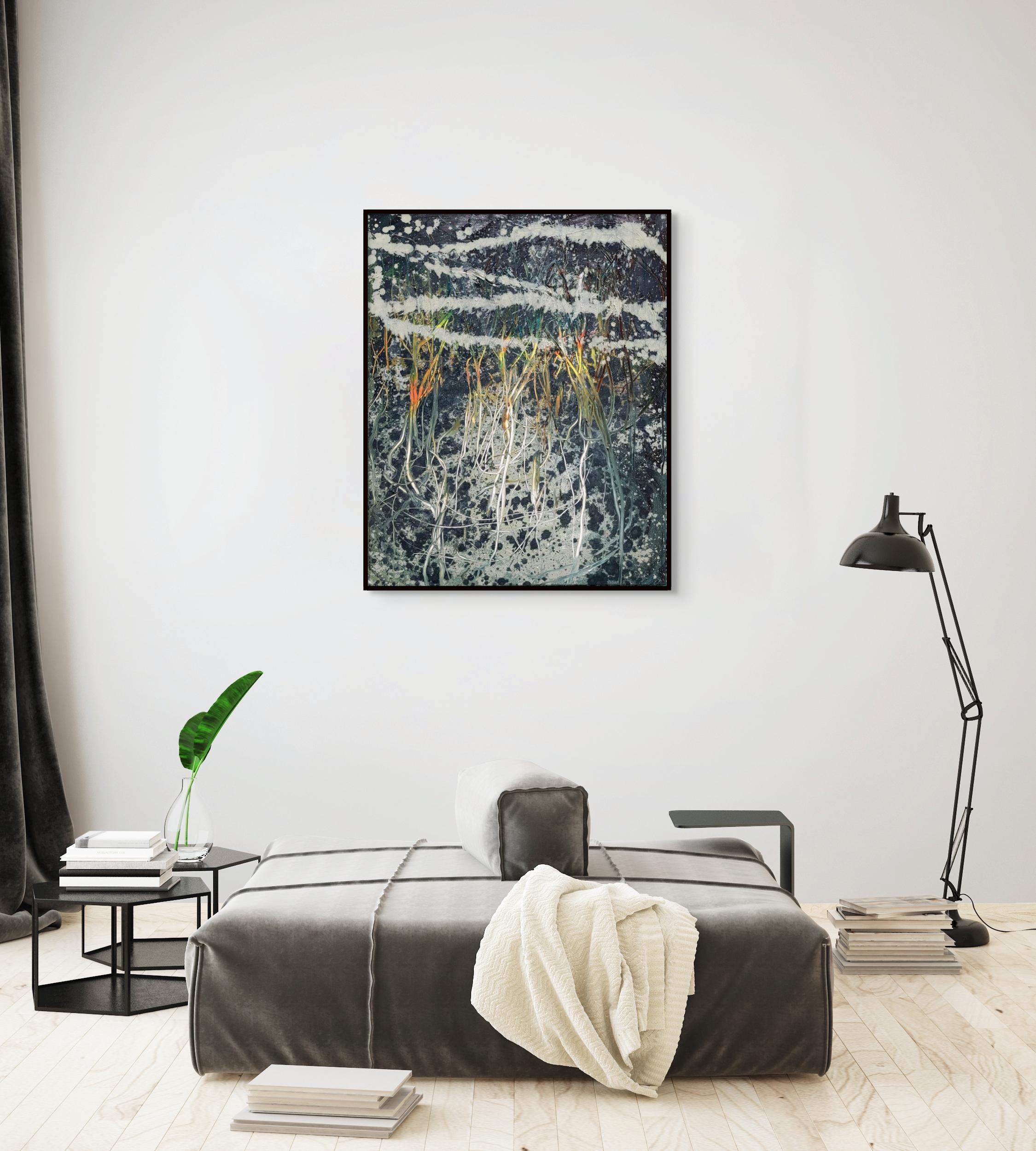 Steppefire (Abstract Painting) For Sale 1