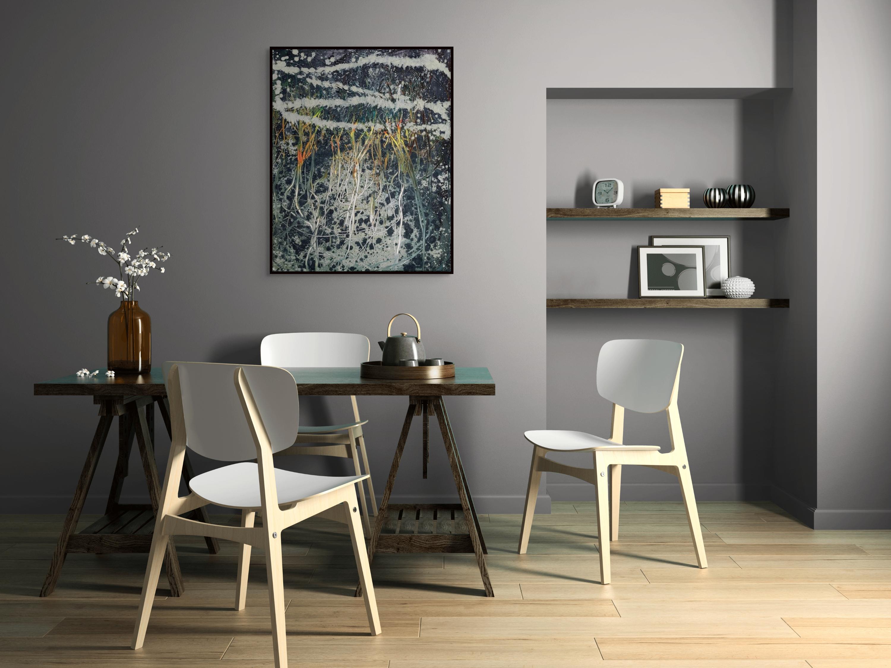 Steppefire (Abstract Painting) For Sale 2