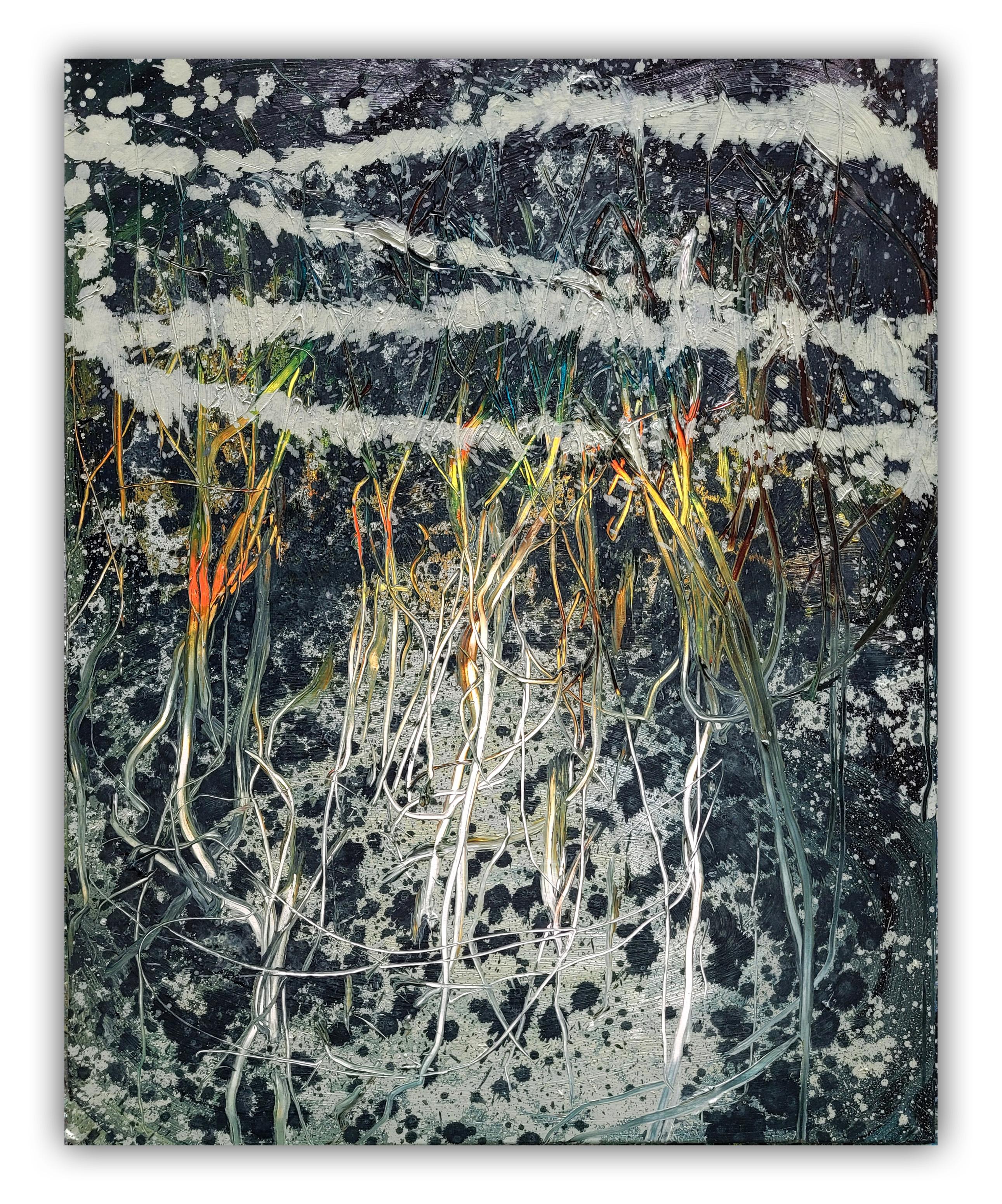 Steppenfeuer (Abstrakte Malerei)