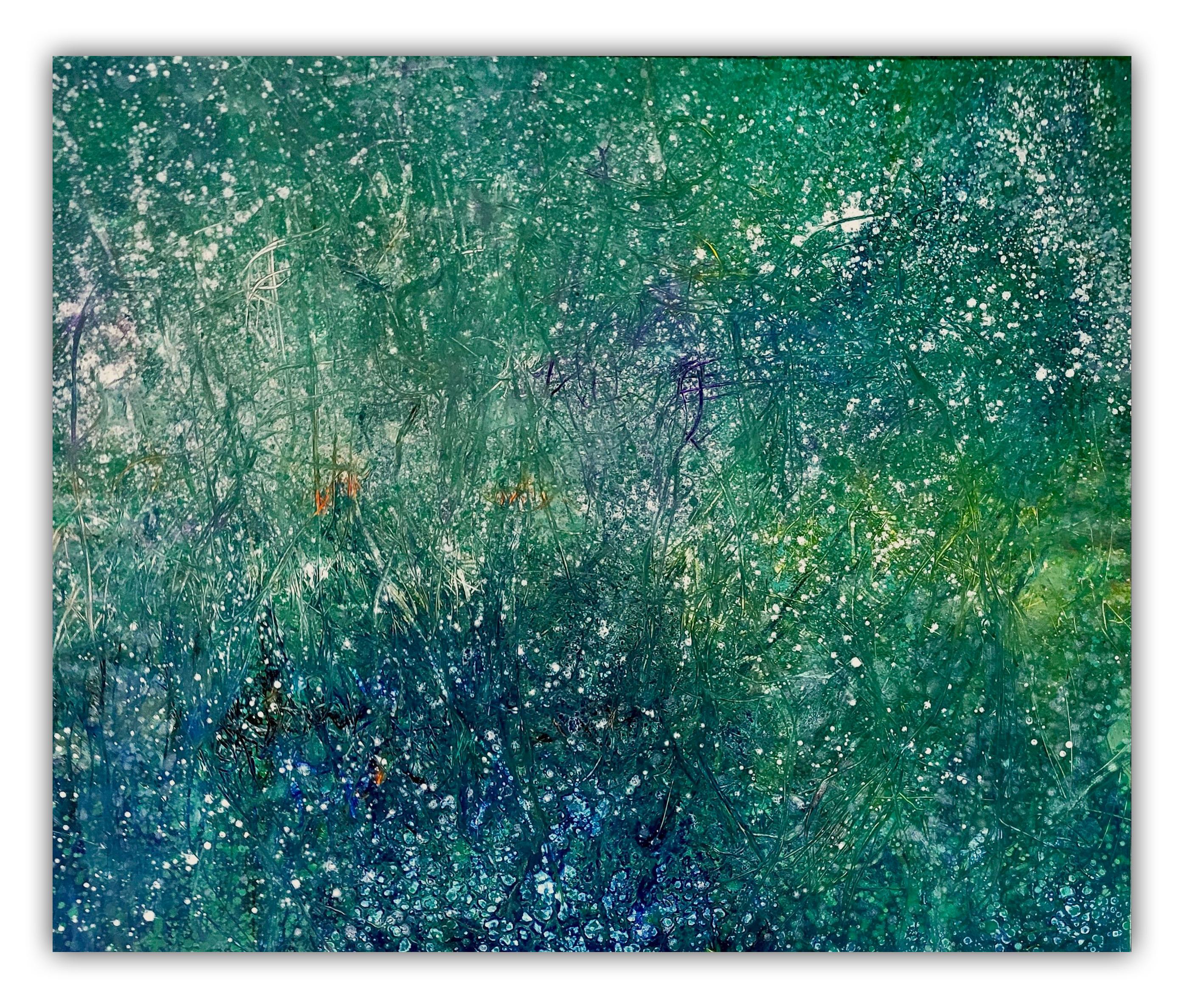 Das verborgene Feld (Abstrakte Malerei)