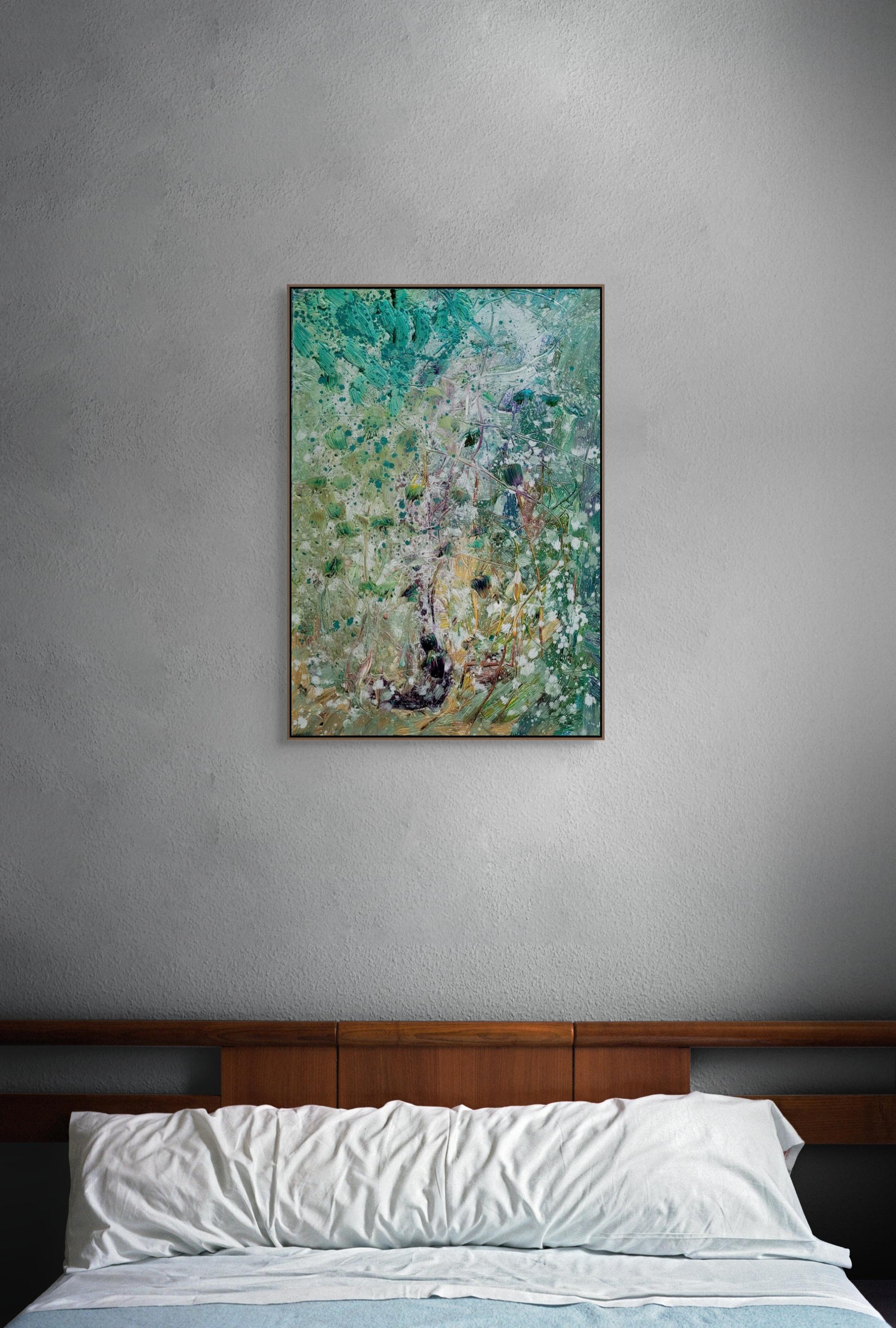 Grado non specifico 2 (Pittura astratta) - Painting di Reiner Heidorn