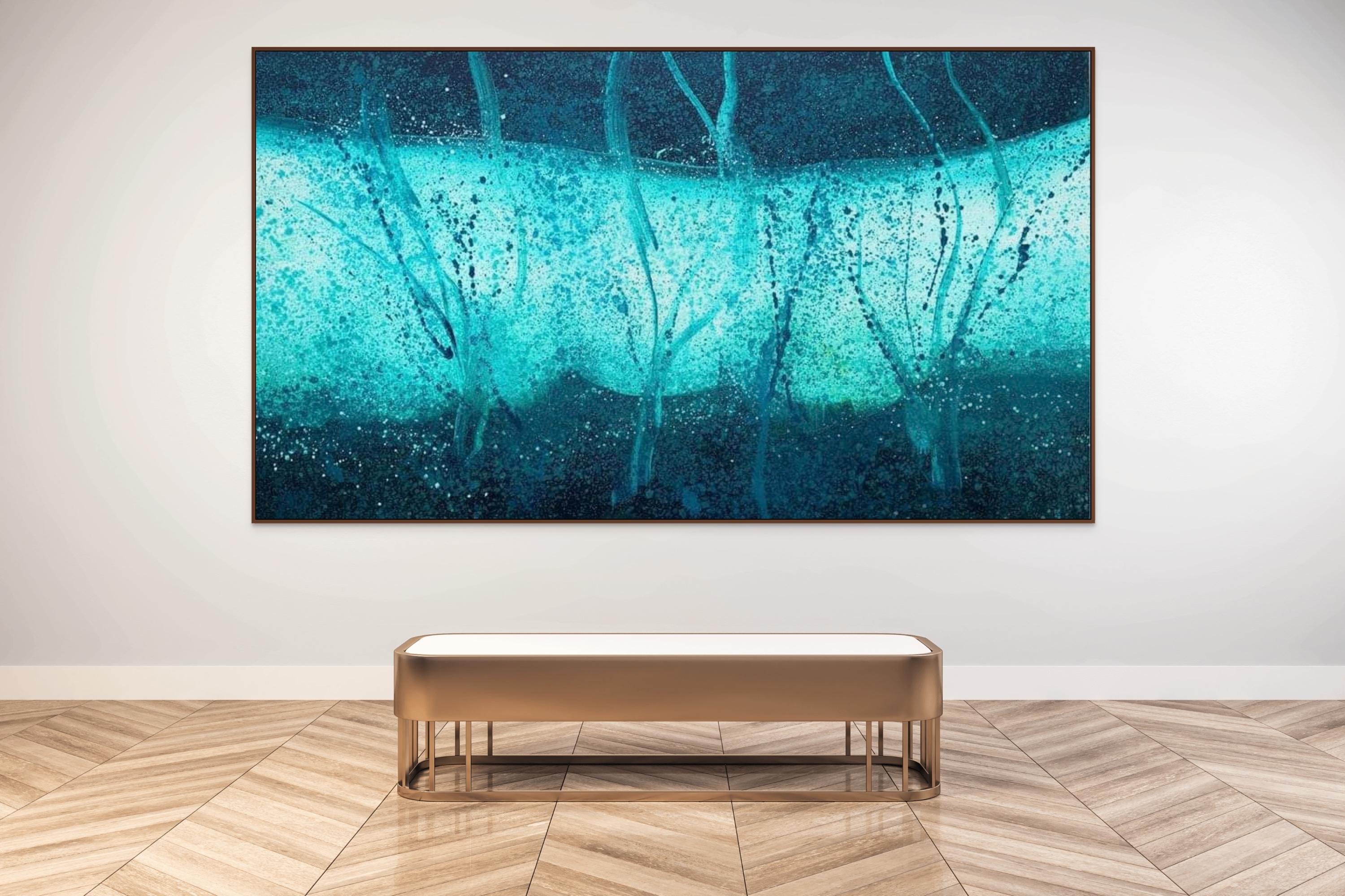 Wetland (Abstract Painting) For Sale 1