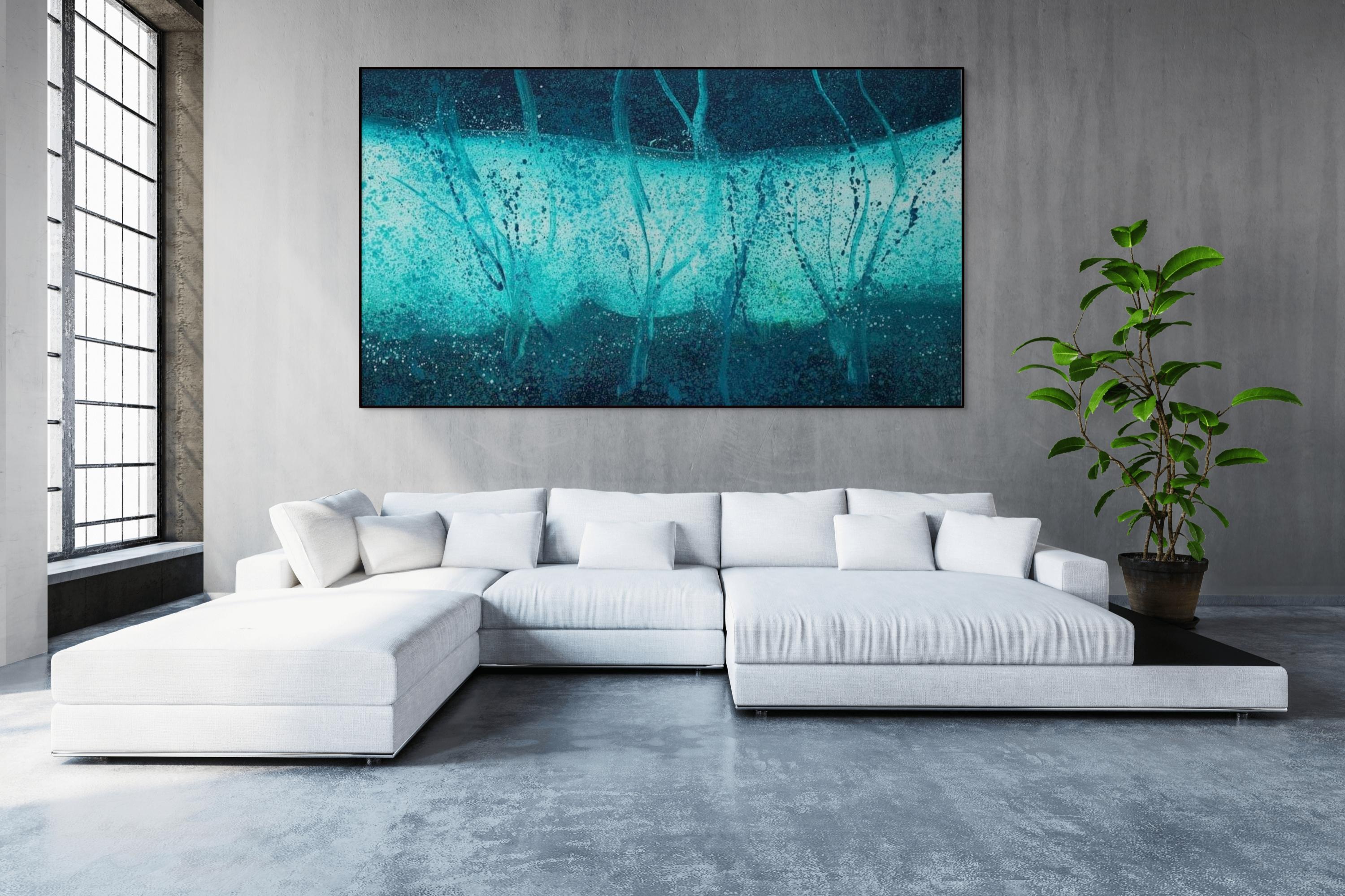 Wetland (Abstract Painting) For Sale 2