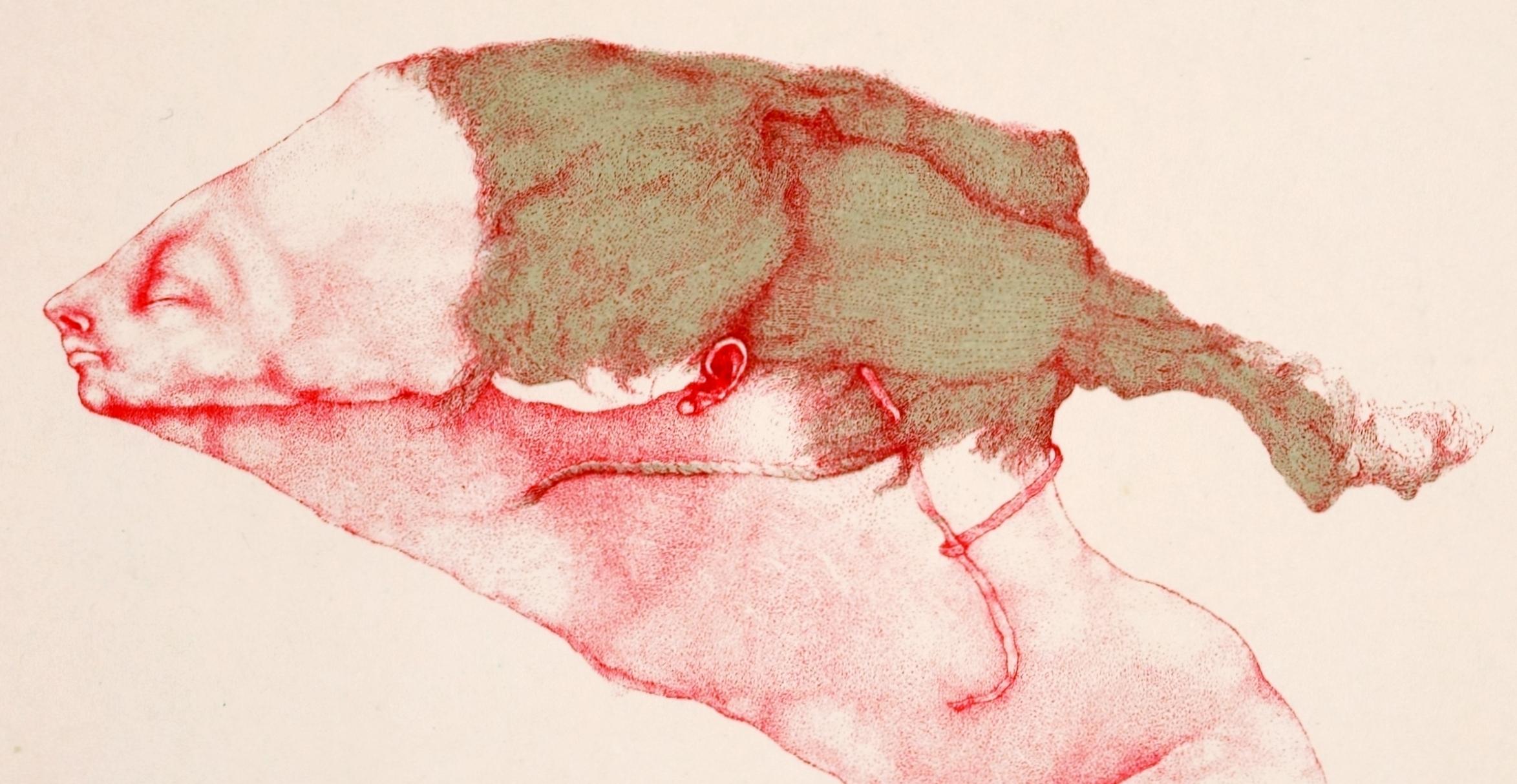 Little mouse / - Hypertrophic filigree - - Print by Reiner Schwarz