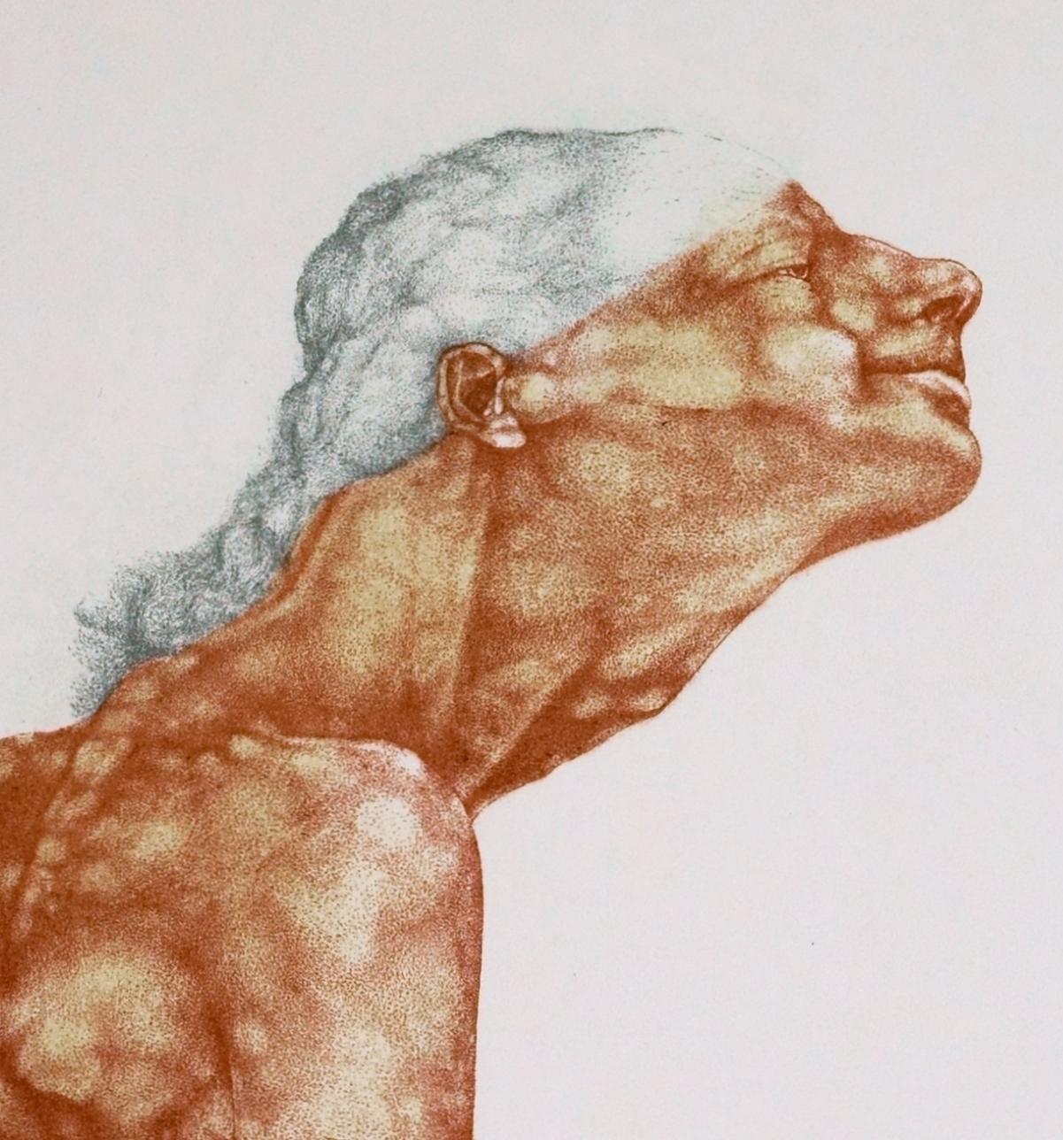 The Hunchback / - Strange beauty - - Print by Reiner Schwarz