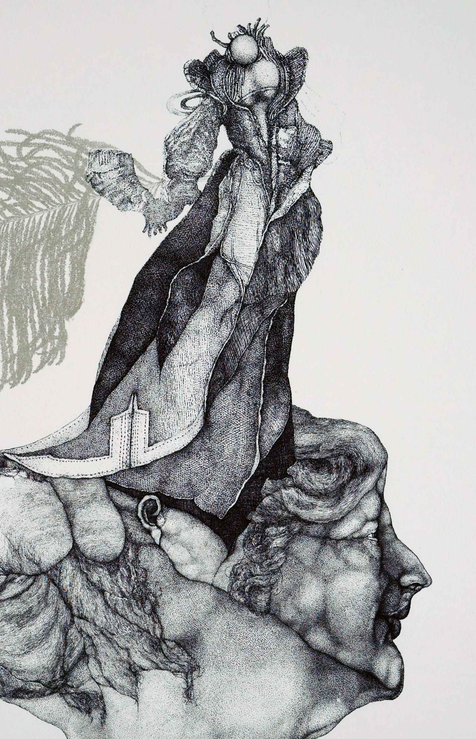 The Hut / - The head of the hat - - Print by Reiner Schwarz