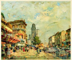 Original Vintage Travel Poster Berlin Theatre Trips Kurfurstendamm DER Reiseburo