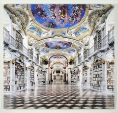 "Abbazia di Admont, Sala della Biblioteca, Austria", fotografia di Reinhard Görner, 2016