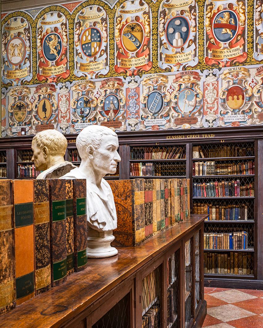 Reinhard Görner Landscape Photograph - Biblioteca Archiginnasio II