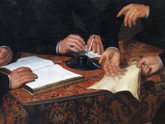 DETAIL FROM: FOUR REGENTS OF THE GROOT-KRAMERGILD, 1622 painting
