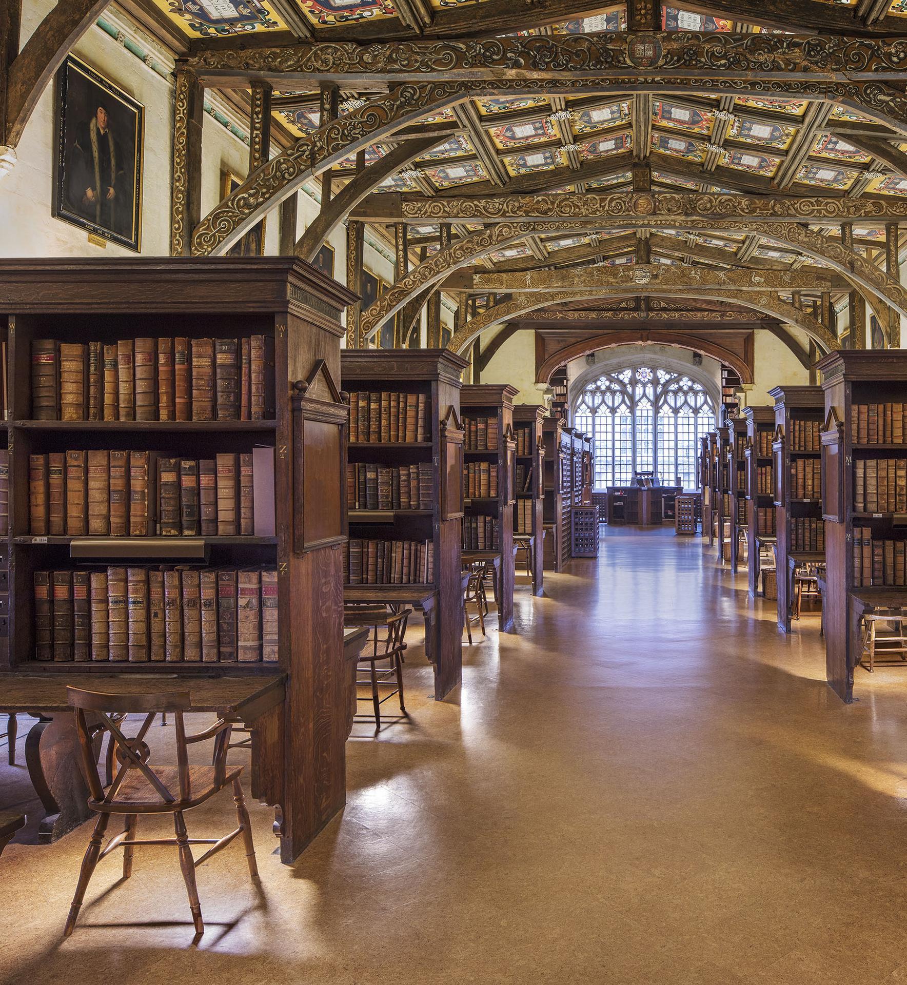Biblioteca del Duca Humfrey I, Oxford, Inghilterra - Photograph di Reinhard Görner