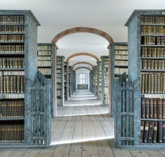Fondazioni Francke II, Biblioteca, Halle, Germania, Fotografia architettonica