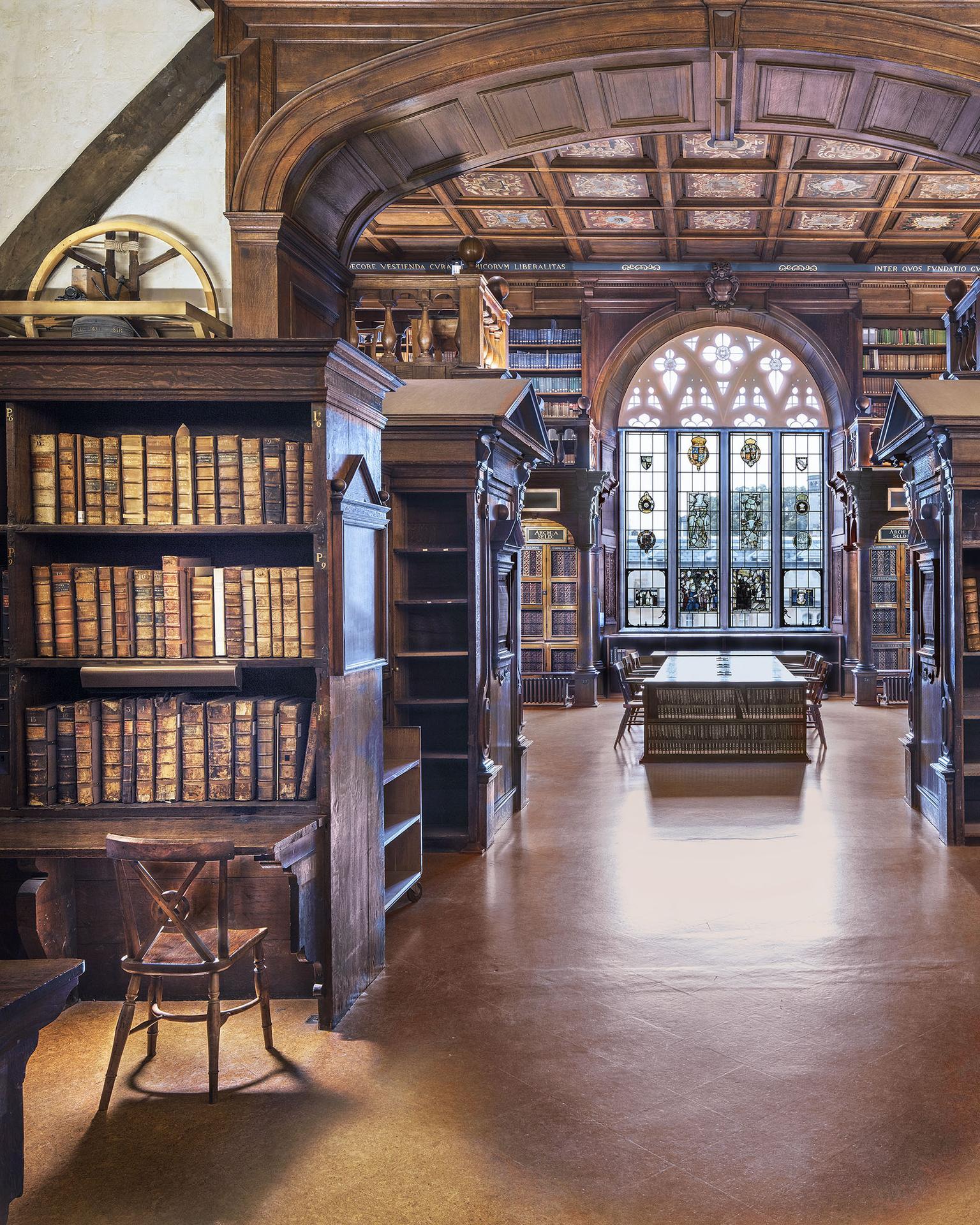 Liberalitas, Duke Humfreys Library, Oxford, England - Photograph by Reinhard Görner