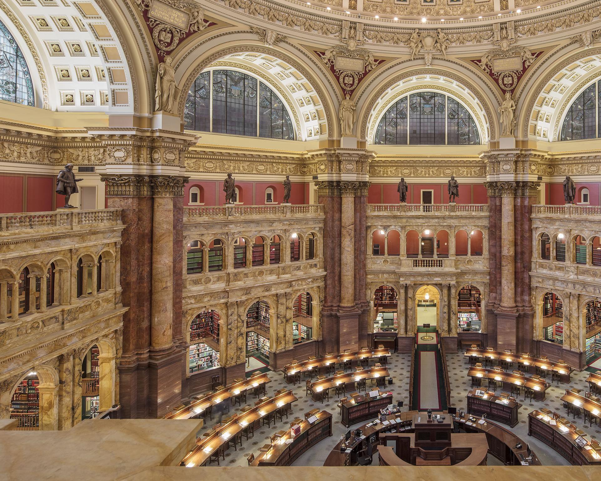 Bibliothek des Kongresses I, Washington DC – Photograph von Reinhard Görner