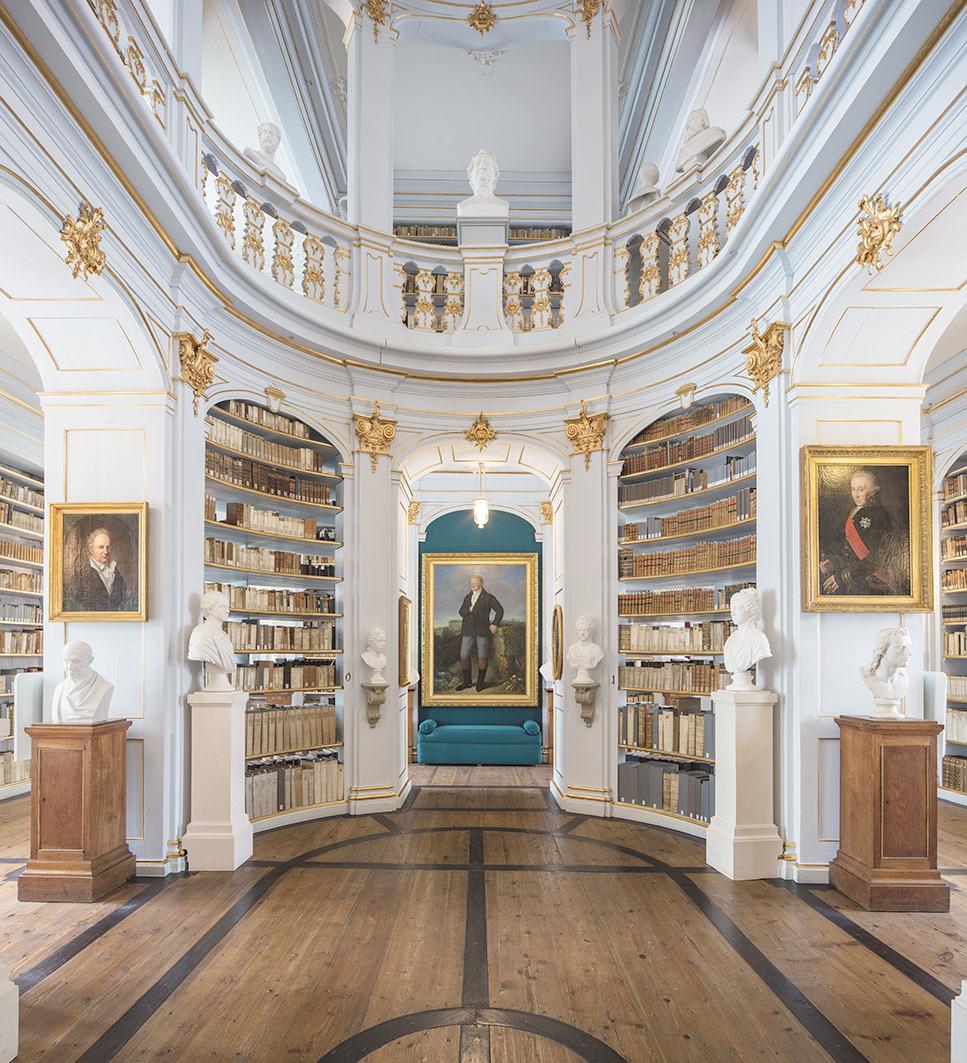 Great Minds de la duchesse Anna Amalia Library, Weimar, Allemagne