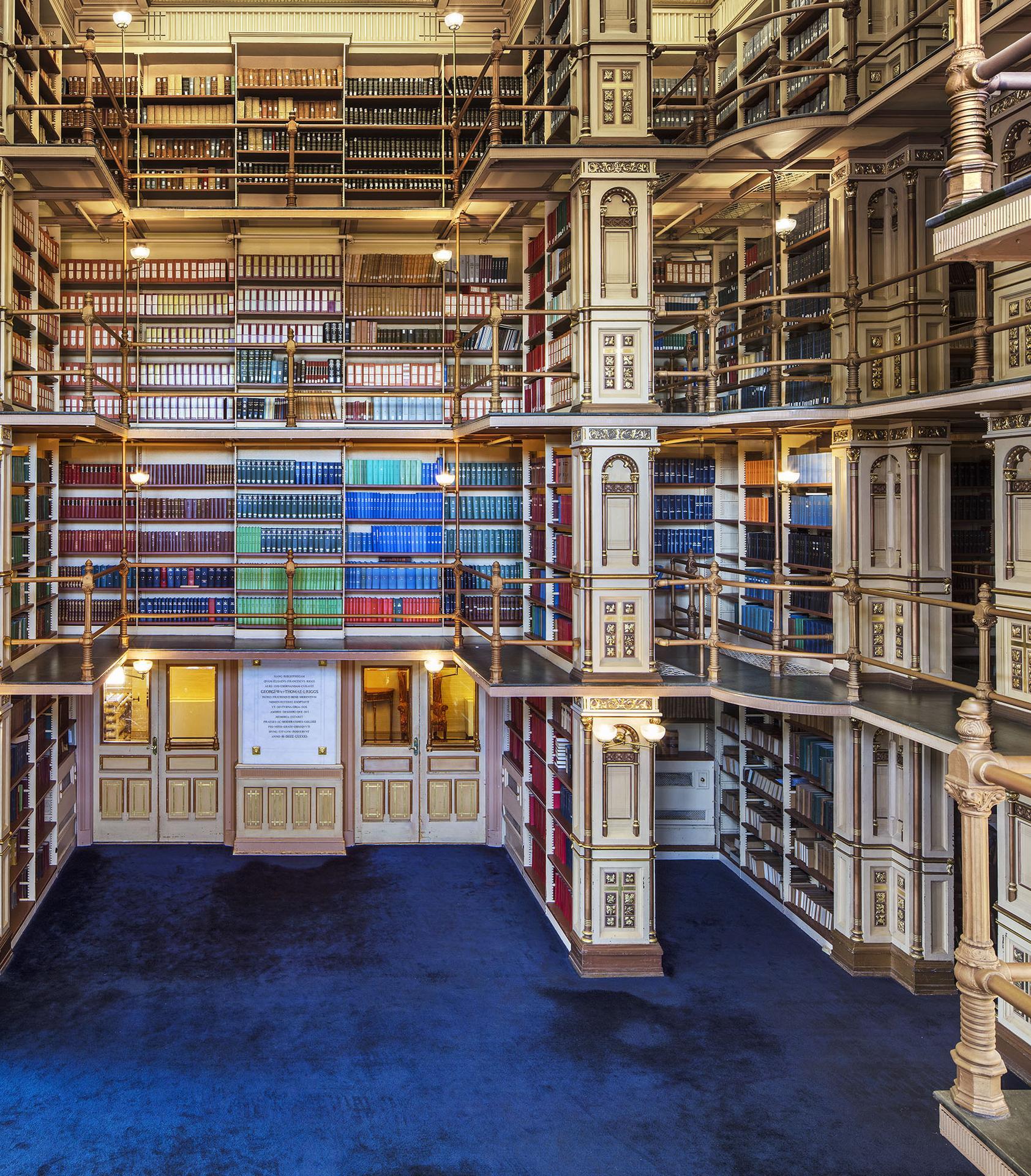 Riggs Library I, Washington DC, Innenarchitekturfotografie (Konzeptionell), Photograph, von Reinhard Görner