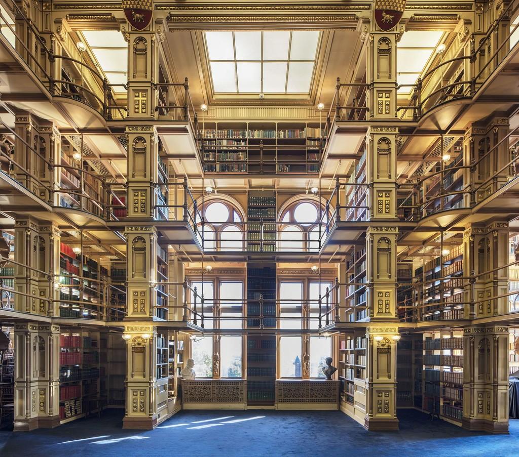 Biblioteca Riggs II, Washington DC, fotografia di architettura d'interni
