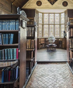 The Blue Books, Upper Library, Oxford, German Interior Architecture Photograph
