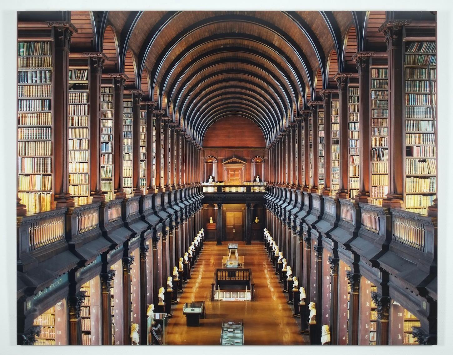 Photograph of the Trinity College Library in Dublin by Reinhard Görner.

Fine Art Lightjet Print, mounted on aluminum, plexiglass or resin. Two weeks manufacturing time, then shipping in two days after manufacture. 

Reinhard Görner was born in