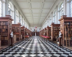 "Wren library, Cambridge", photography by Reinhard Görner (50x63'), 2017