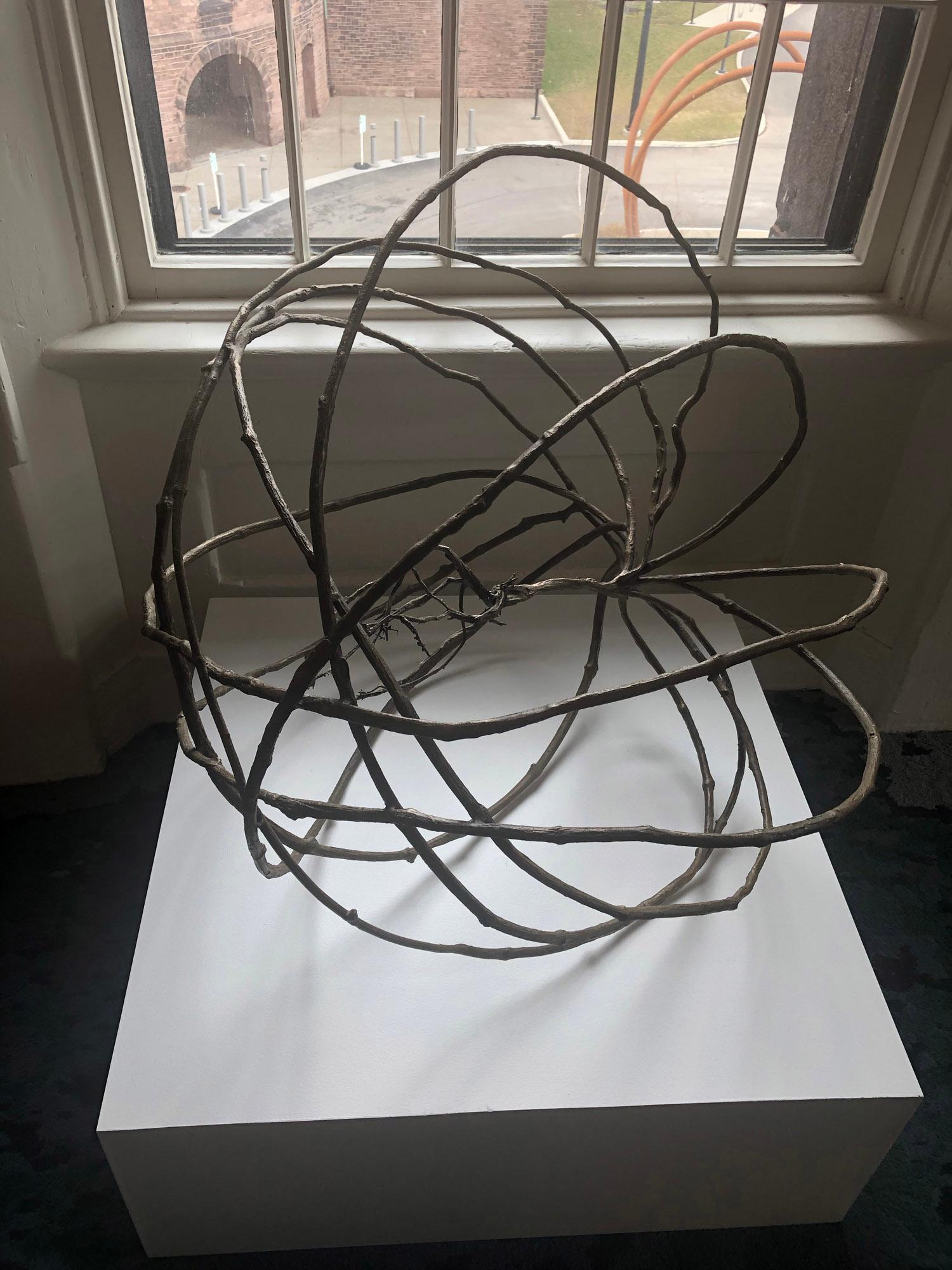 An original unique bronze sculpture by Canadian contemporary artist Reinhard Reitzenstein.

This incredible work is part of the artist's solo exhibition at The Corridors Gallery at Hotel Henry.  

This rare sculpture is one of the last that