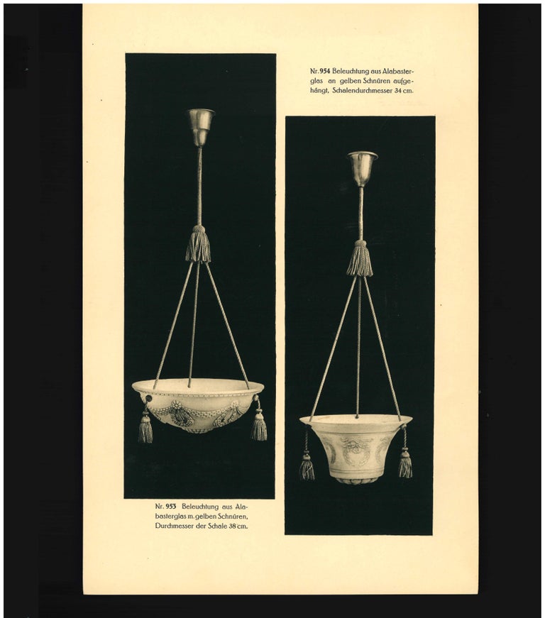 Reinhold Kirsch, German Early 20th Century Electric Lighting Catalogue