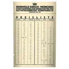 Reinhold Kirsch, German Early 20th Century Electric Lighting Catalogue (Book)