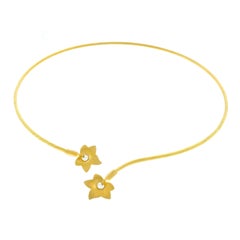 Reiss Gold Collier Necklace