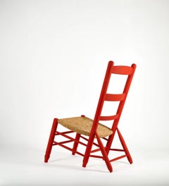 Reissue of 6-legged chair, Dalí's favorite chair - Finished in red