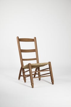 Reissue of 6-legged chair, Dalí's favorite chair - Medium wood finish