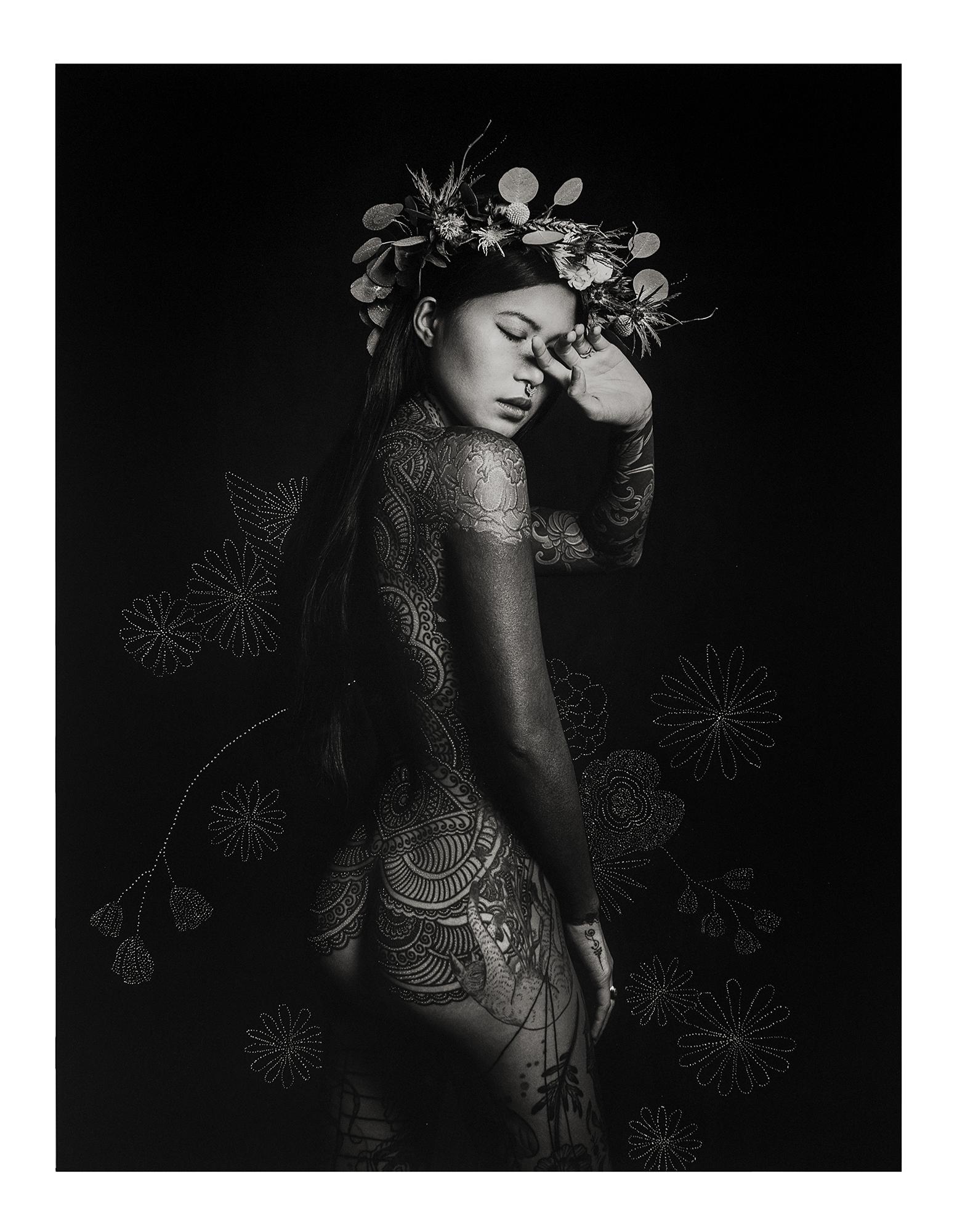 Black and White Photograph Reka Nyari - FILLE DE REVE