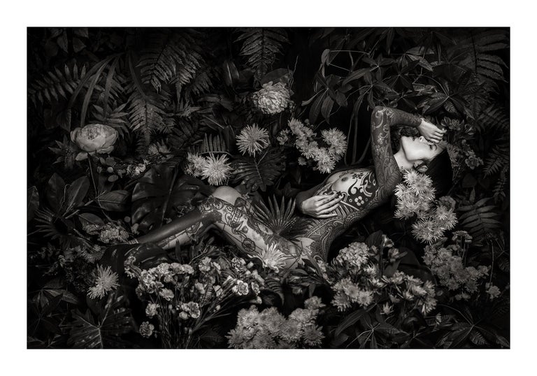 Reka Nyari Black and White Photograph - LE JARDIN
