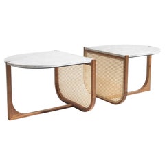 Conjunto de 2 mesitas de centro Rekia