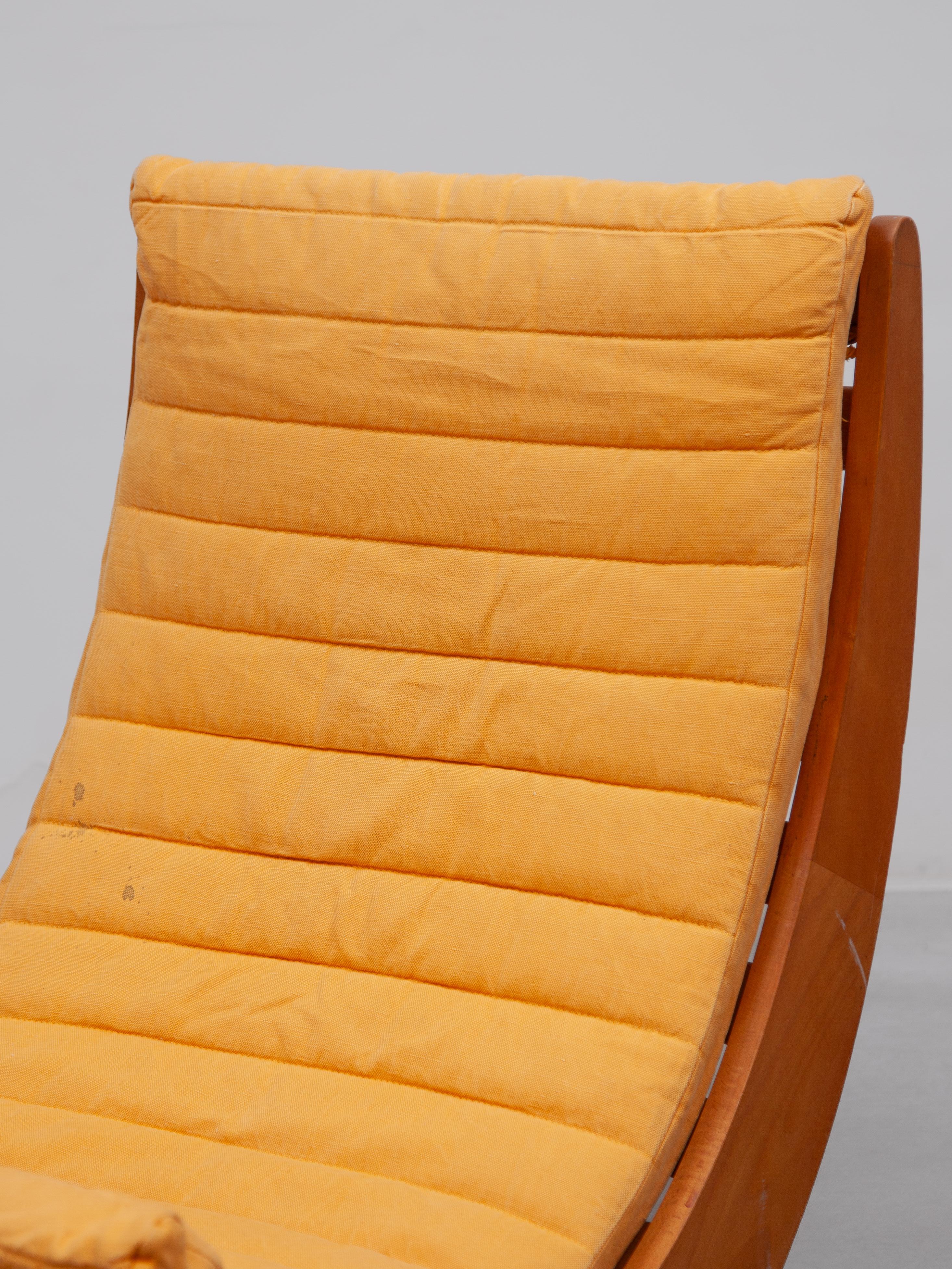 Sedia a dondolo 'Relaxer 2' di Verner Panton per Rosenthal Studio-Line, 1974 in vendita 2