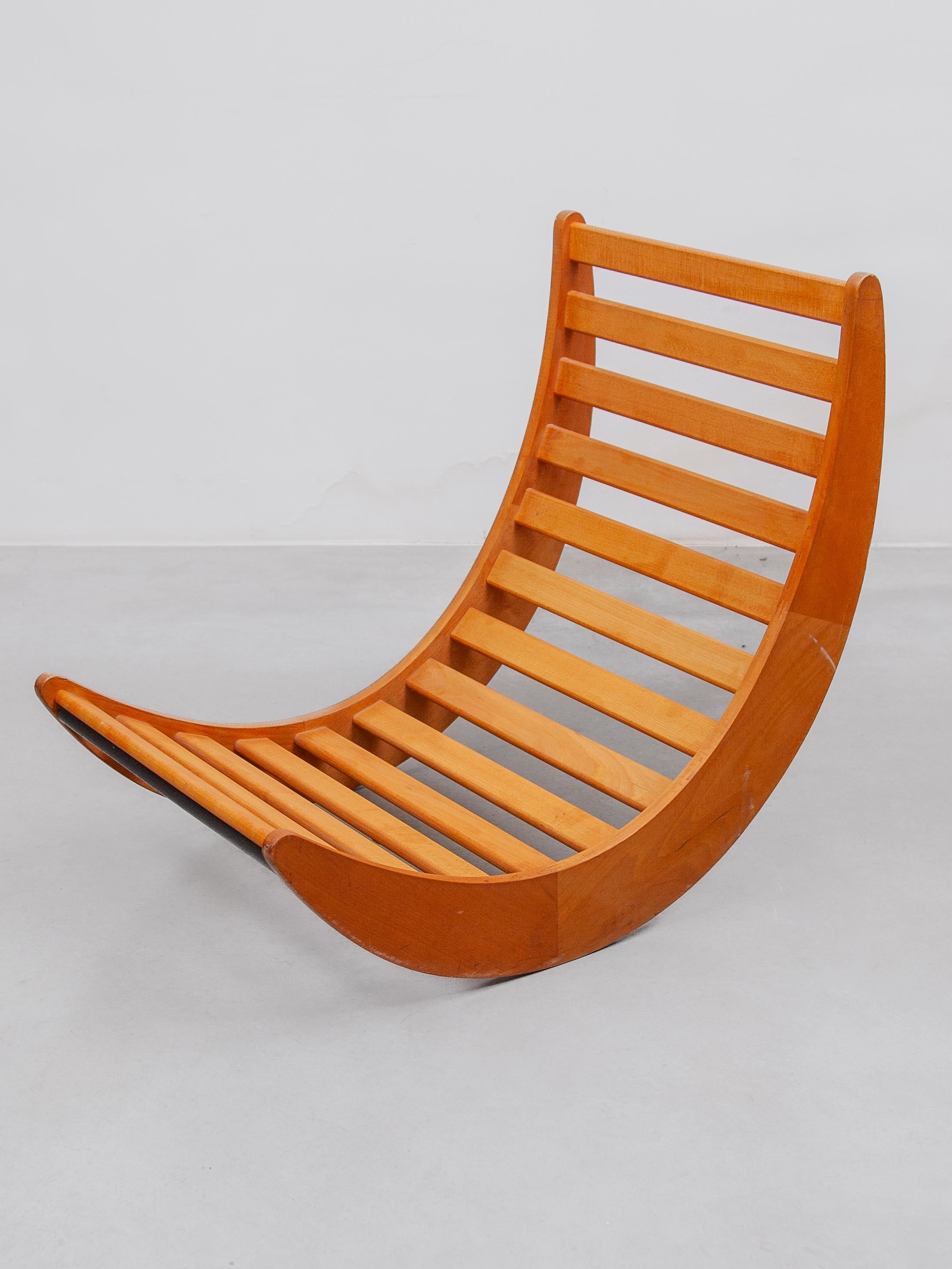 Sedia a dondolo 'Relaxer 2' di Verner Panton per Rosenthal Studio-Line, 1974 in vendita 6