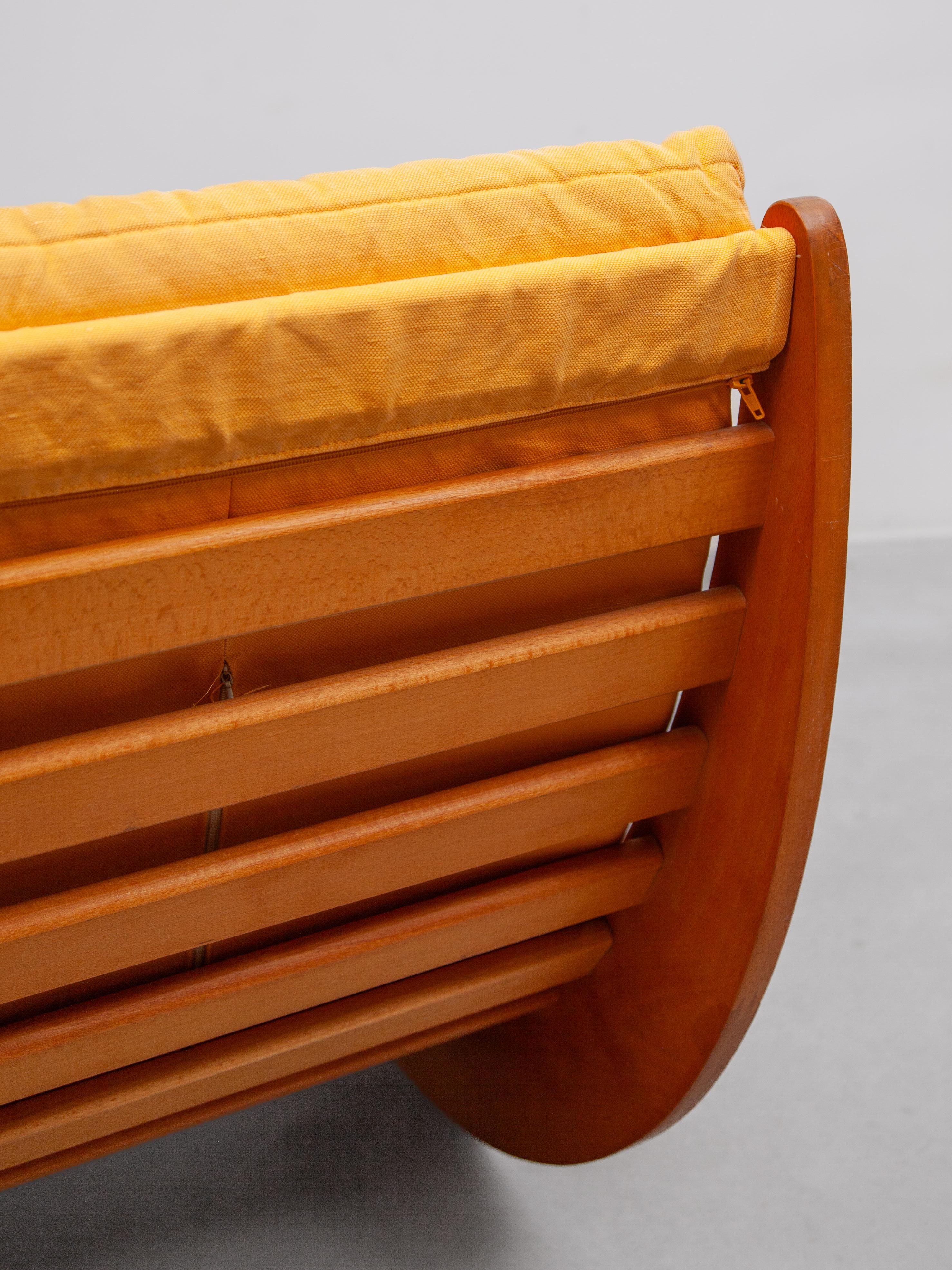 Sedia a dondolo 'Relaxer 2' di Verner Panton per Rosenthal Studio-Line, 1974 in vendita 1