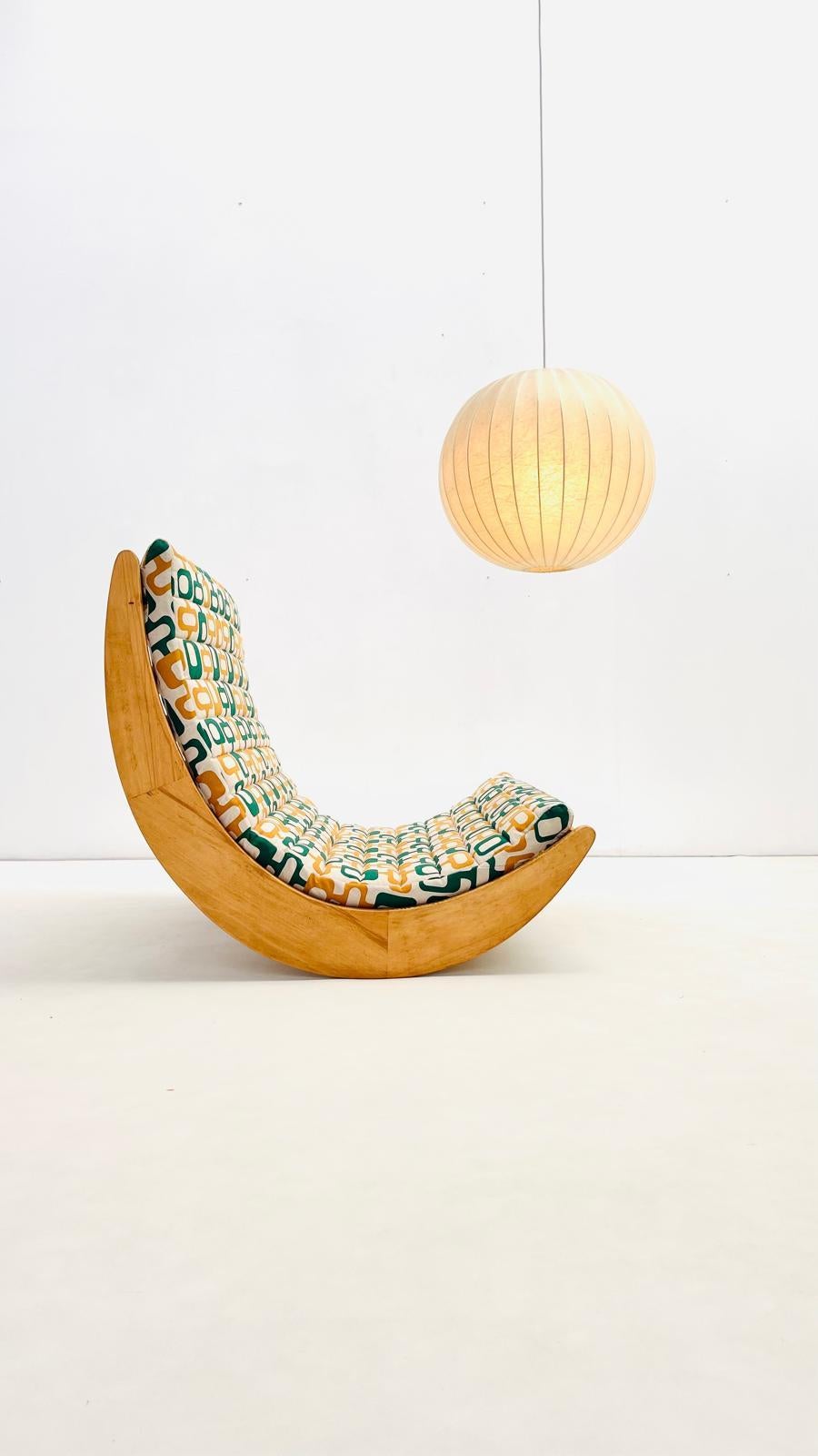 Mid-Century Modern ' Relaxer 2 ' Rocking Chairs de Verner Panton en vente