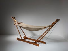 "Relaxer I" Hammock by Waldemar Rothe for Rosenthal, Germany, 1970s